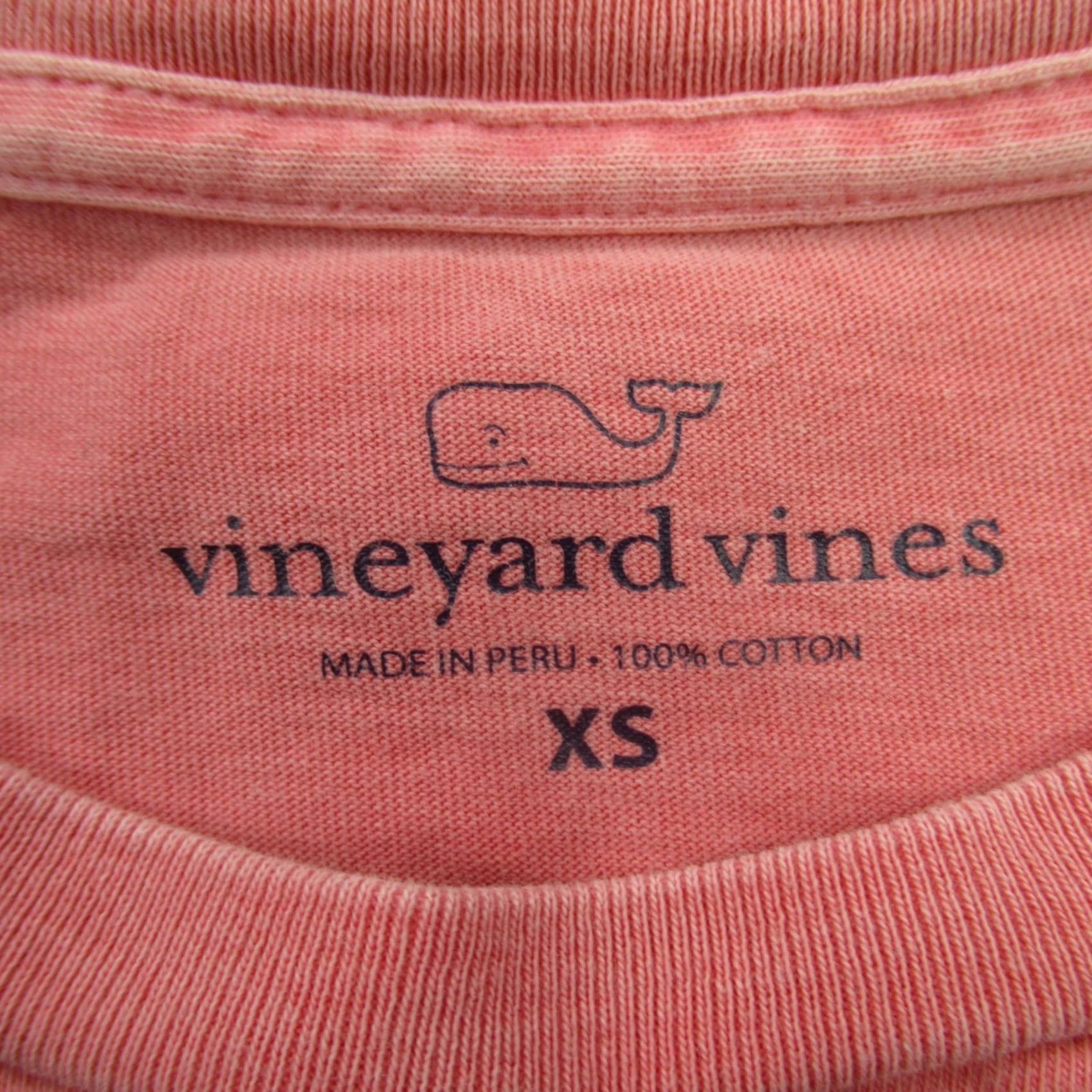 Vineyard Vines Vineyard Vines Shirt Mens XS Pink Long Sleeve Crew Neck Pocket Casual Size US XS / EU 42 / 0 - 4 Thumbnail