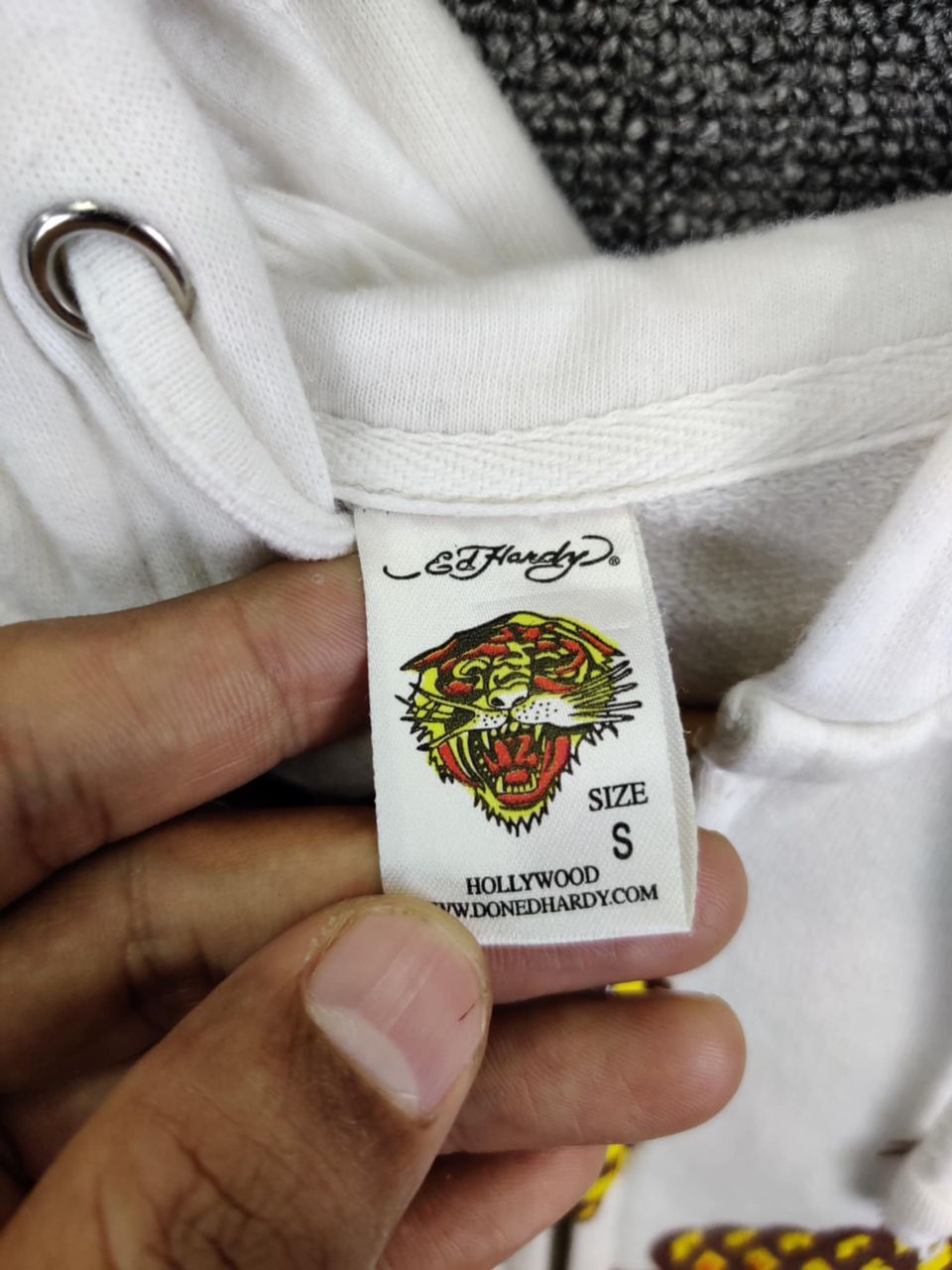 Ed Hardy Vintage Ed Hardy Christian Audigier Zipper Hoodie Size US S / EU 44-46 / 1 - 12 Thumbnail