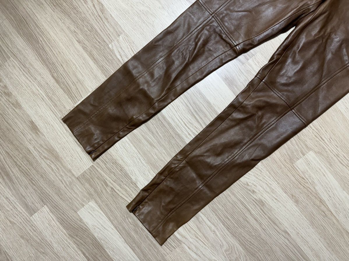 Designer × Polo Ralph Lauren × Ralph Lauren Ralph Lauren lambskin pants 8 Size 30" / US 8 / IT 44 - 3 Thumbnail