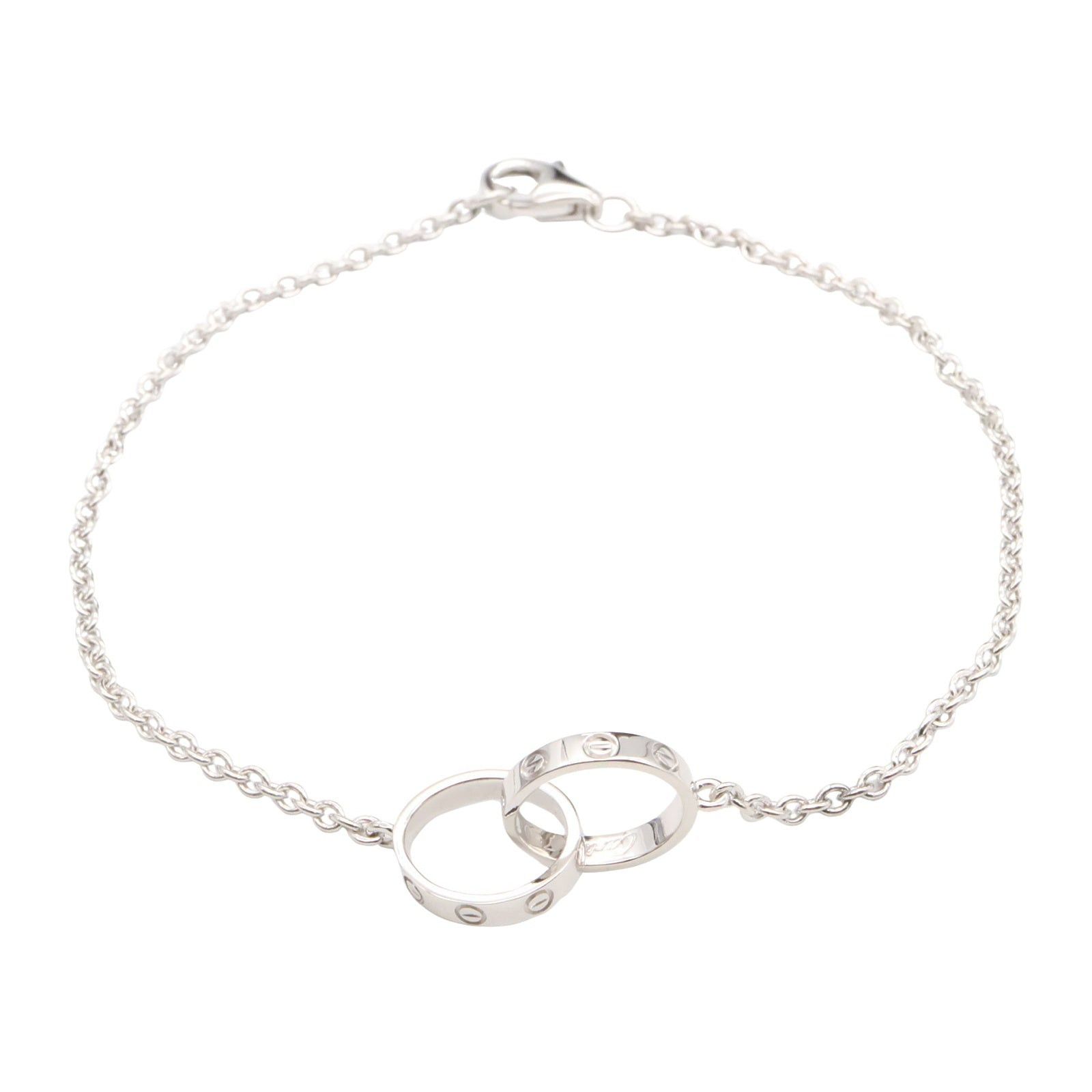 Cartier Cartier Baby Love Bracelet K18Wg (White Gold) Silver Size ONE SIZE - 1 Thumbnail