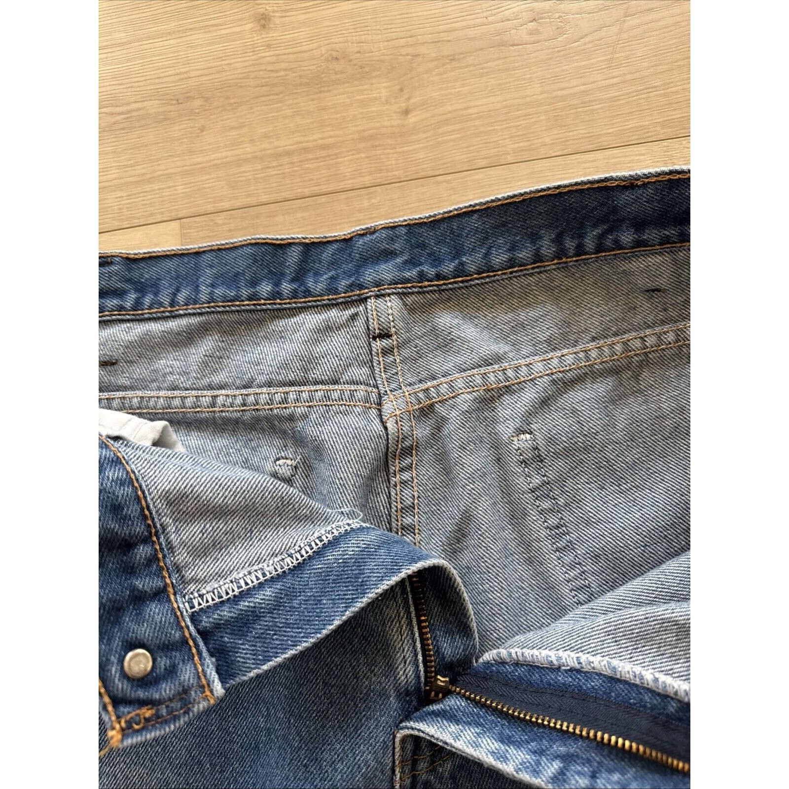 Dickies Dickies Branders Mens Stone Washed Straight Leg Jeans 36x36 Size US 36 / EU 52 - 4 Thumbnail
