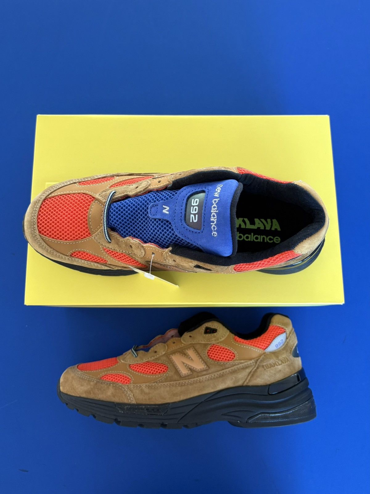 Action Bronson × New Balance New Balance x Action Bronson 992 Made in USA Tiger Eye Size US 9 / EU 42 - 1 Thumbnail