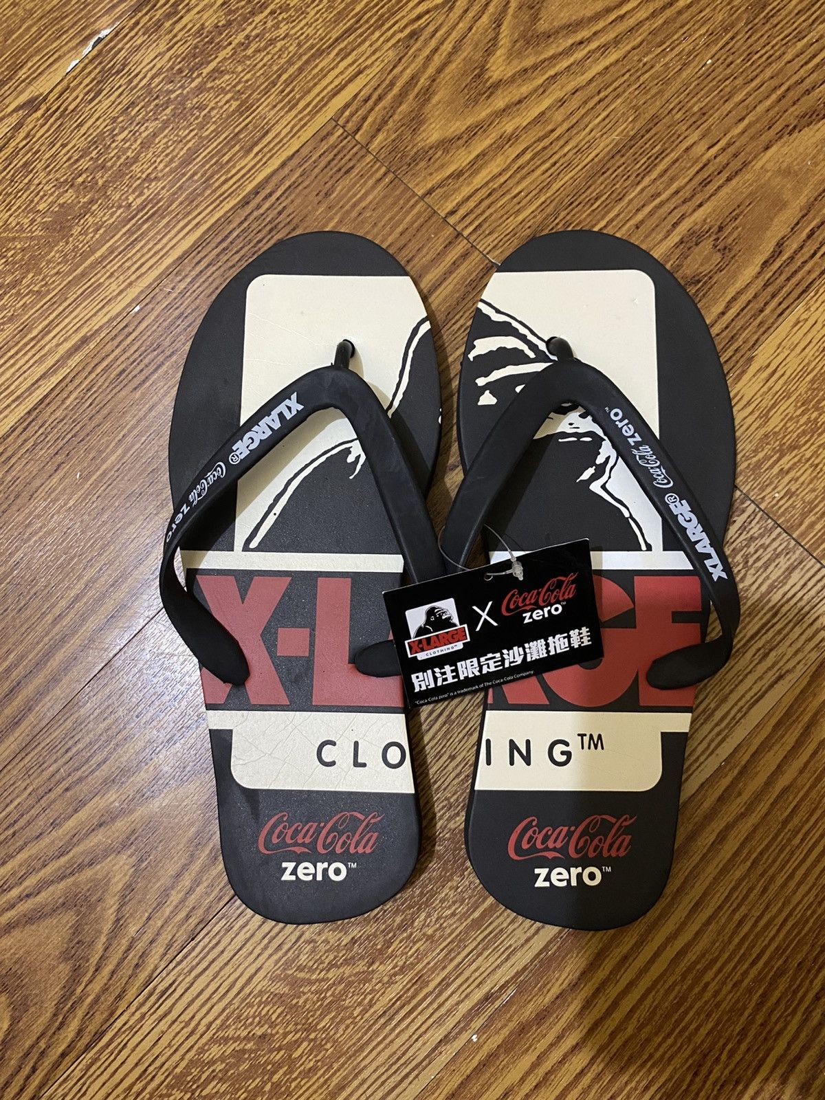 X-LARGE XLarge x Coca-Cola Zero - Fliplops Size US 7 / EU 40 - 3 Thumbnail