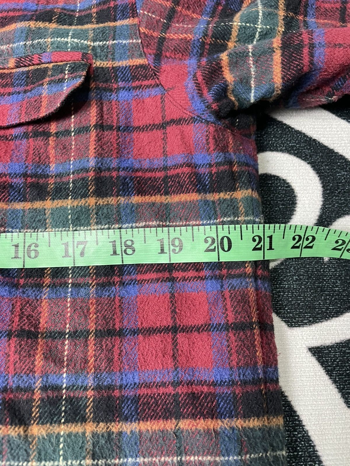 Mademoiselle Non Non Mademoiselle NON NON JAPAN tartan design flannel shirt Size US M / EU 48-50 / 2 - 9 Thumbnail