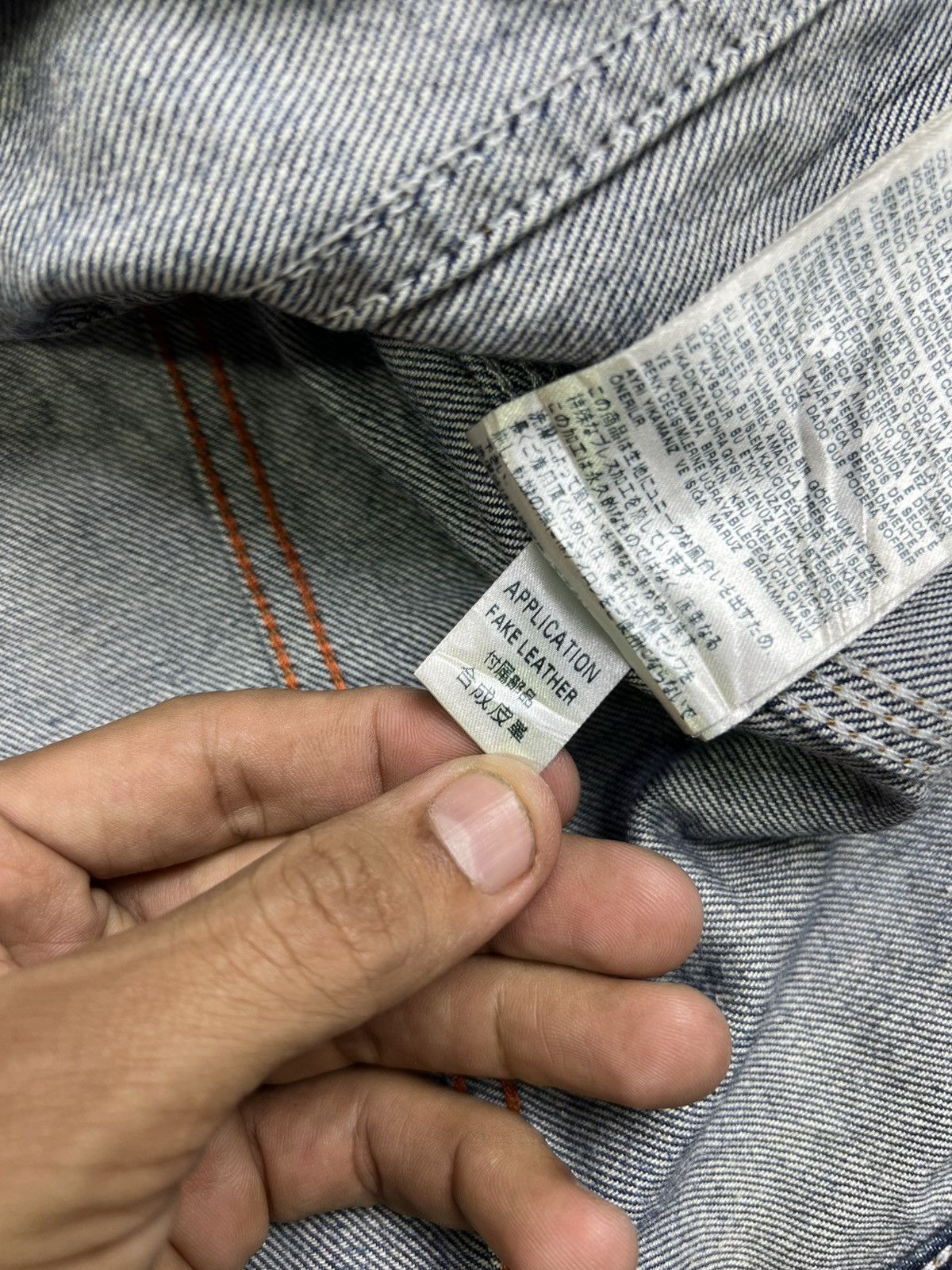 Diesel Vintage Diesel Industry Denim Jacket Distressed Wash Trucker Size US M / EU 48-50 / 2 - 8 Thumbnail