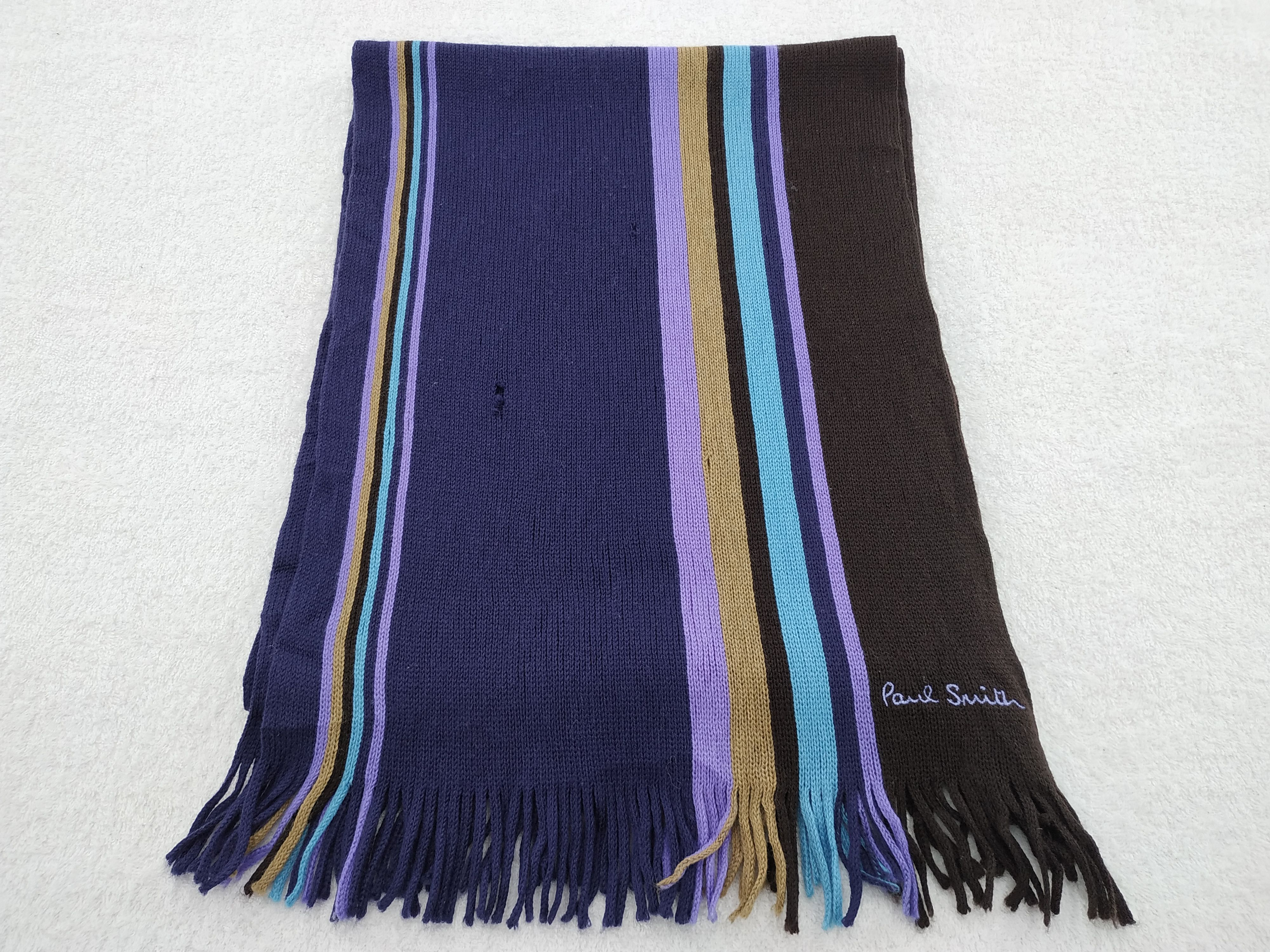 Paul Smith × Vintage Paul Smith Scarf / Muffler / Neckwear Size ONE SIZE - 1 Thumbnail