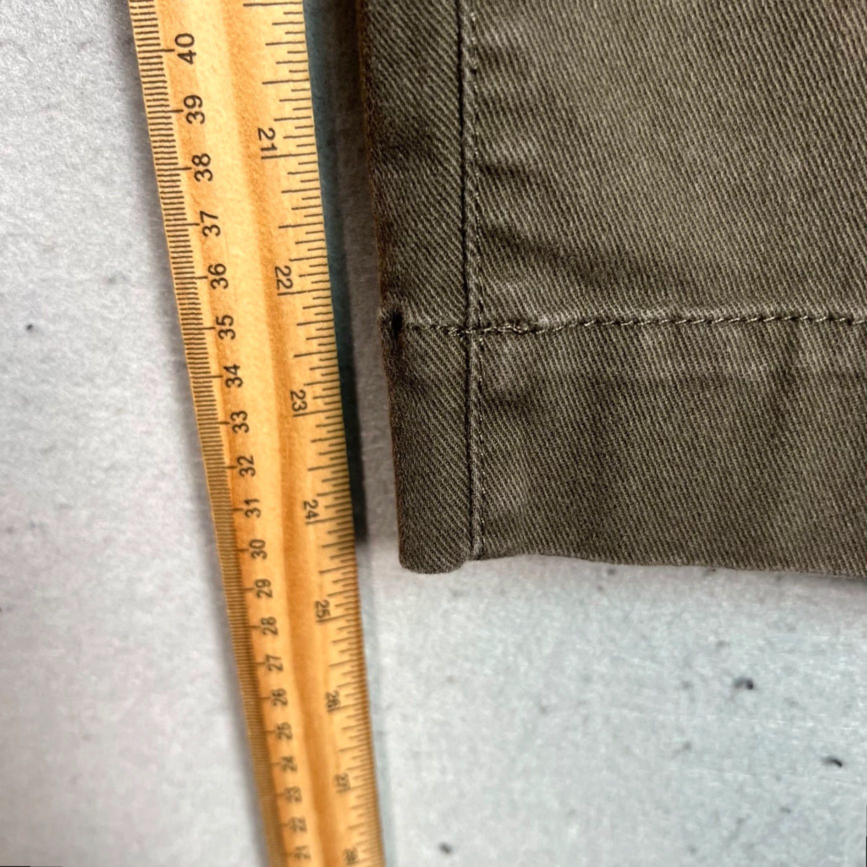 Loft Loft Womens Paperbag Tapered Leg Pants Size 0P Brown Cotton Blend Size 25" / US 0 / IT 36 - 7 Thumbnail
