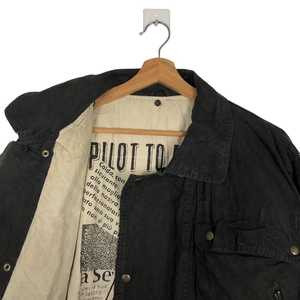 Japanese Brand 🔥RIOT RIOT BOMBER JACKET PILOT TO ACTION BONDAGE DESIGN Size US L / EU 52-54 / 3 - 10 Thumbnail