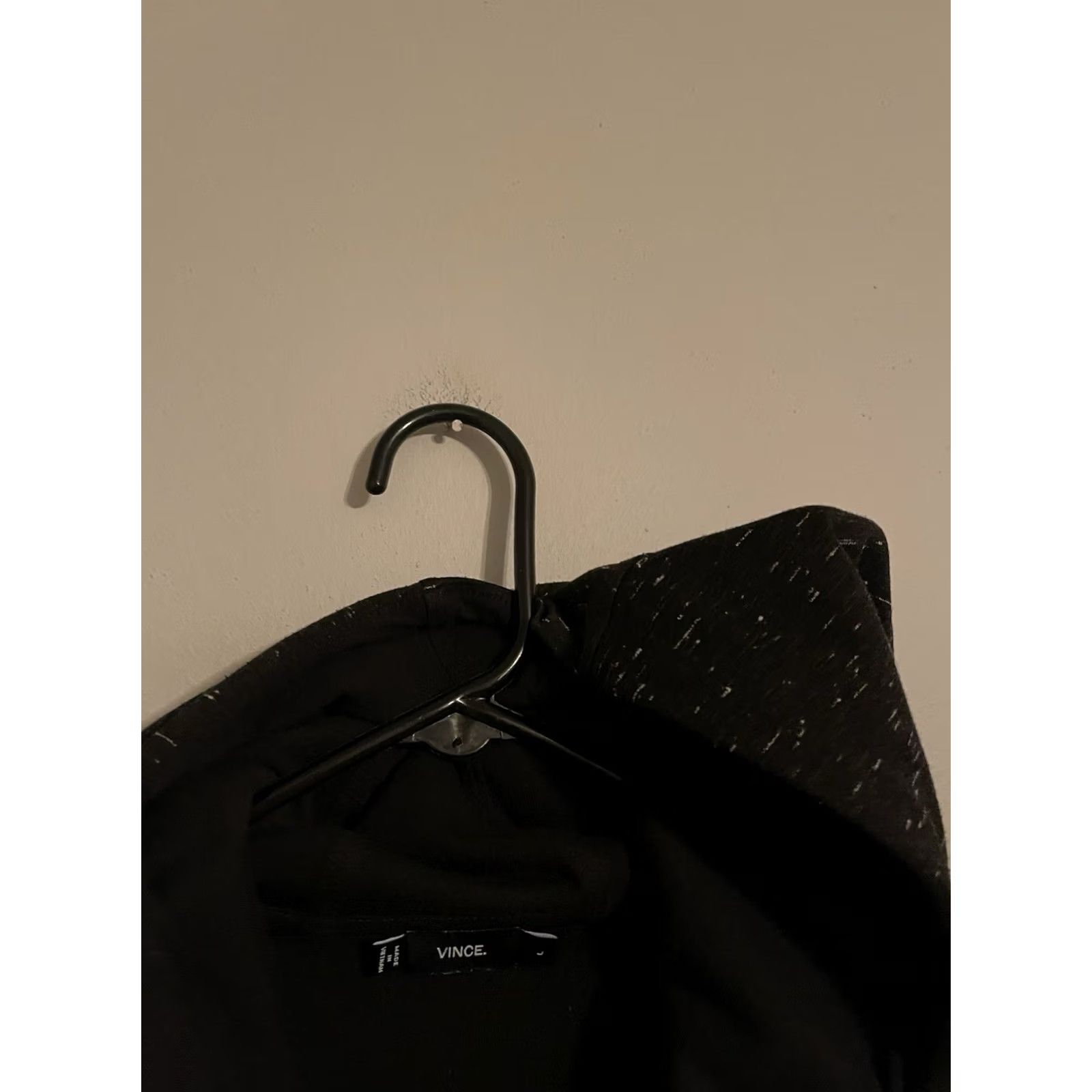 Vince Vince. Black Speckled Full Zip Hoodie Sweatshirt - Men's Large Hoodie L Mens Blue Speckled Full Zip Vince. Size US L / EU 52-54 / 3 - 3 Thumbnail