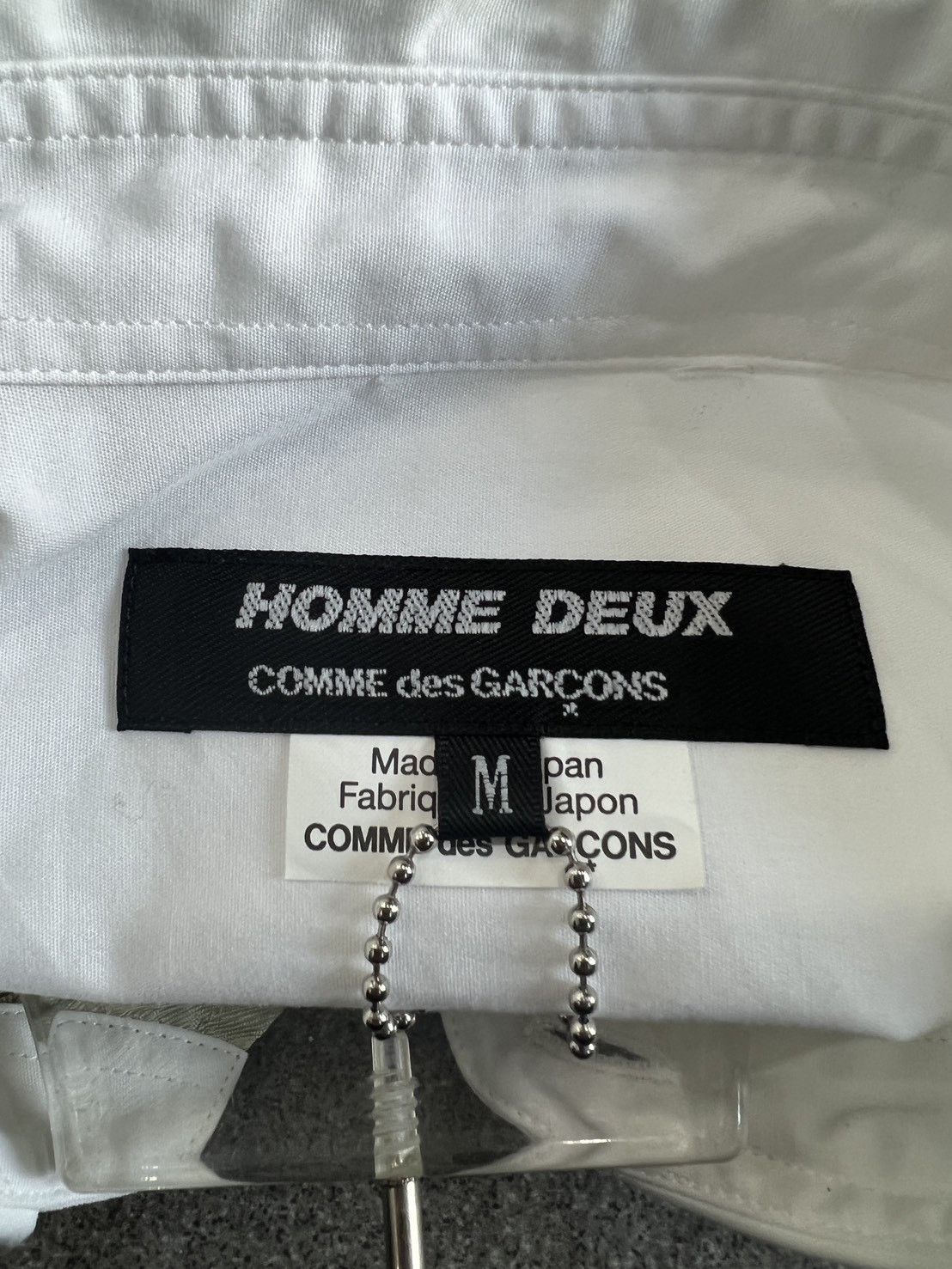 Comme des Garcons Homme Comme des Garçons Homme Deux patchwork shirt silk panel Size US M / EU 48-50 / 2 - 5 Thumbnail