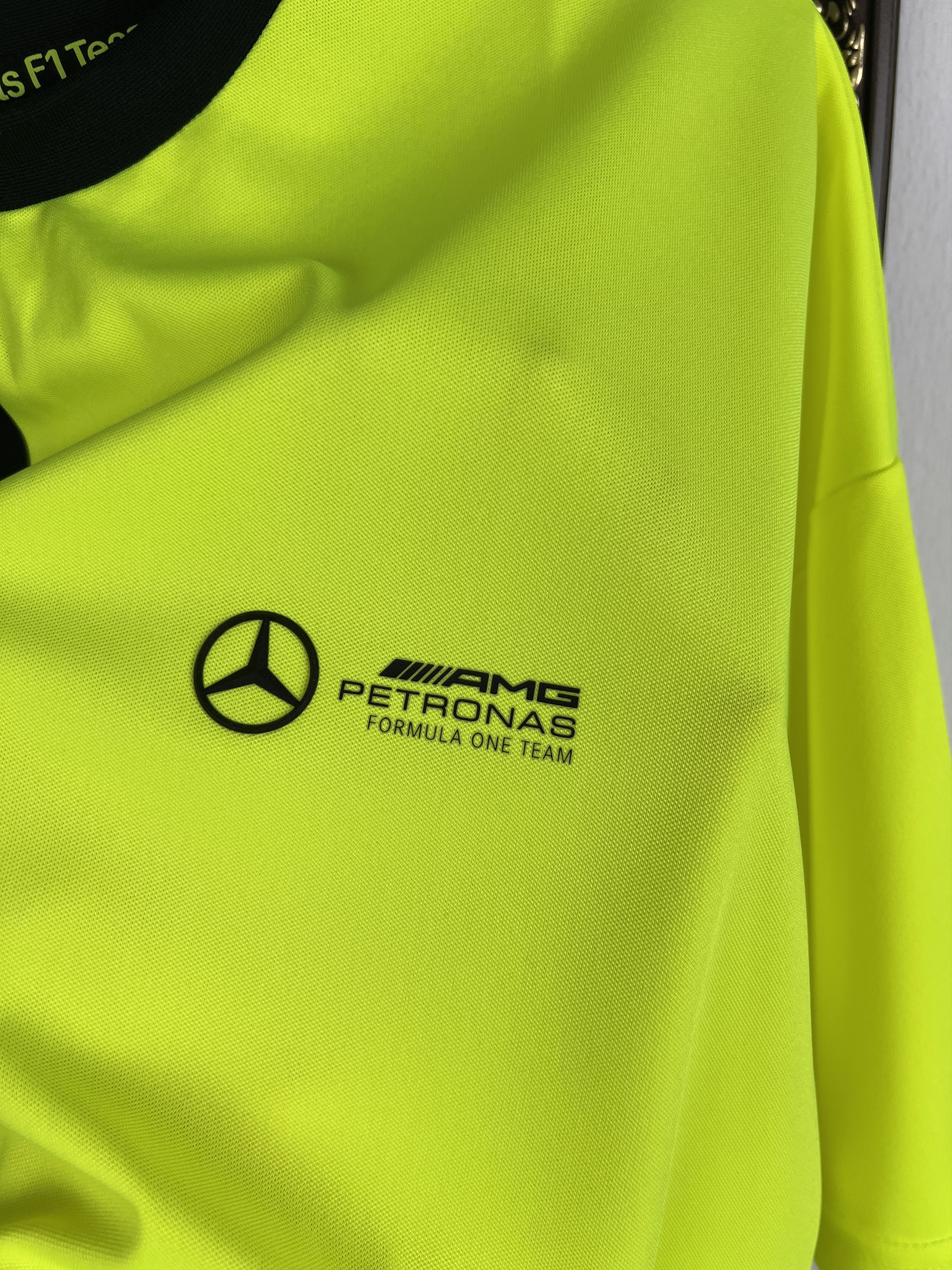Vintage Mercedes F1 Lewis Hamilton Racing Shirt Jersey Trikot Size US M / EU 48-50 / 2 - 4 Thumbnail