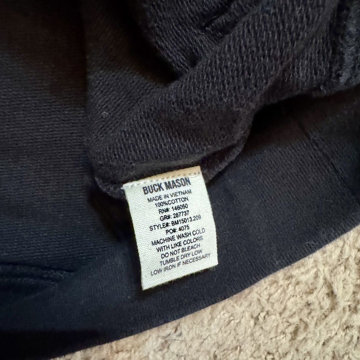 Buck Mason Buck Mason Black Pullover Hoodie M Size US M / EU 48-50 / 2 - 7 Thumbnail