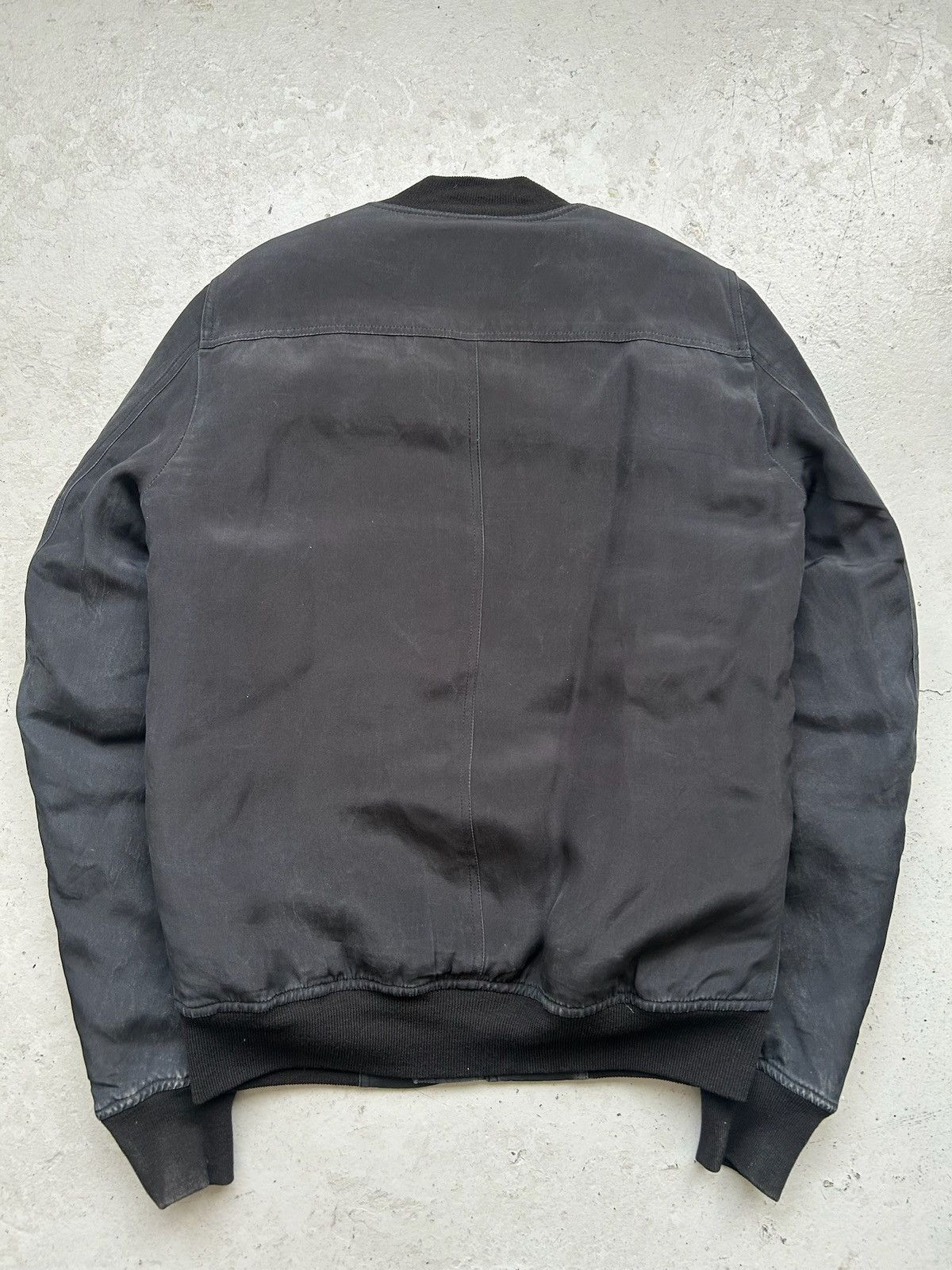 Rick Owens Rick Owens FW 16 MASTODON Silk Down Bomber Jacket Size US S / EU 44-46 / 1 - 3 Thumbnail