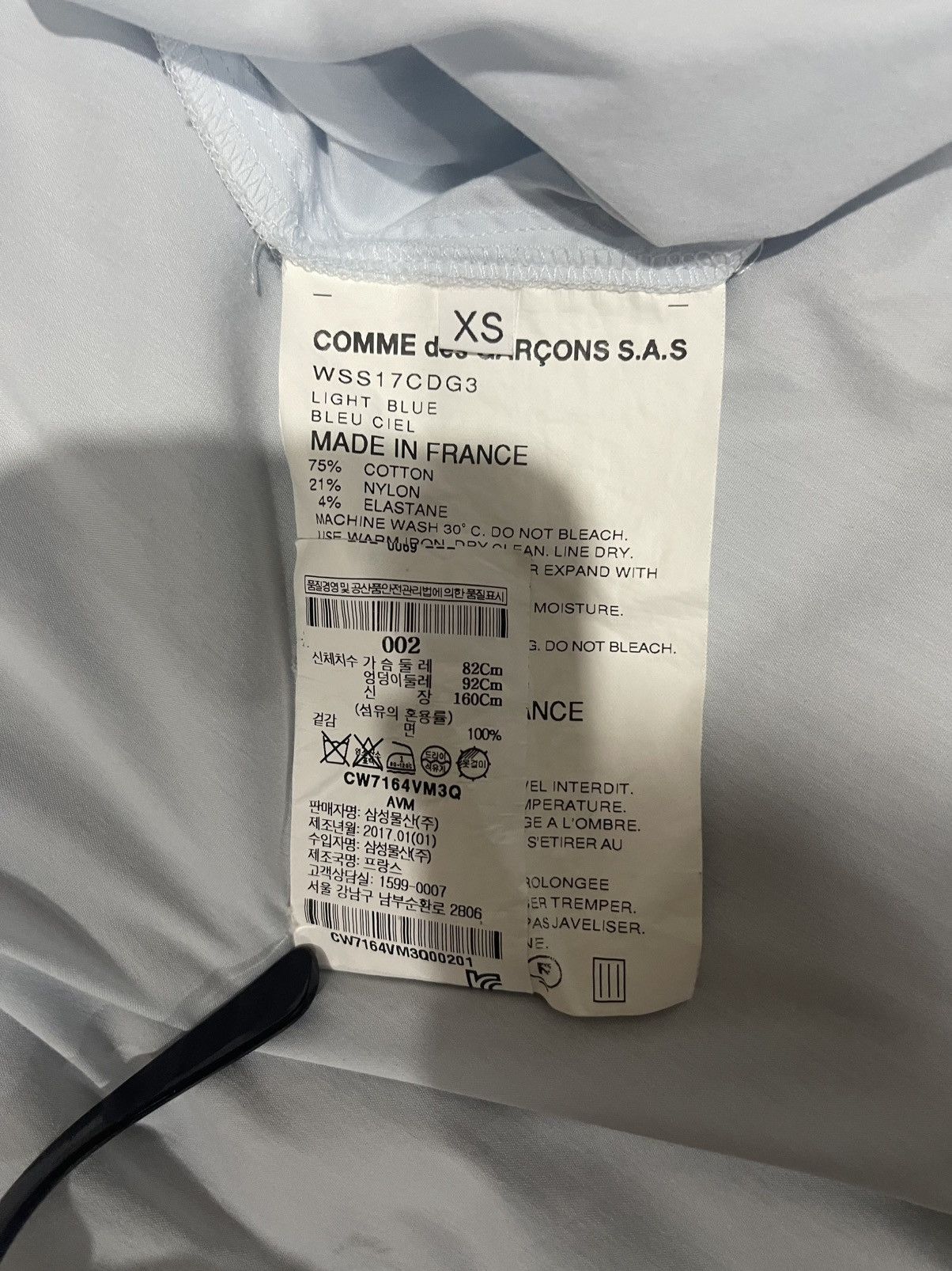 Comme des Garcons vetements comme des garcon oversize twisted shirts Size US M / EU 48-50 / 2 - 8 Thumbnail