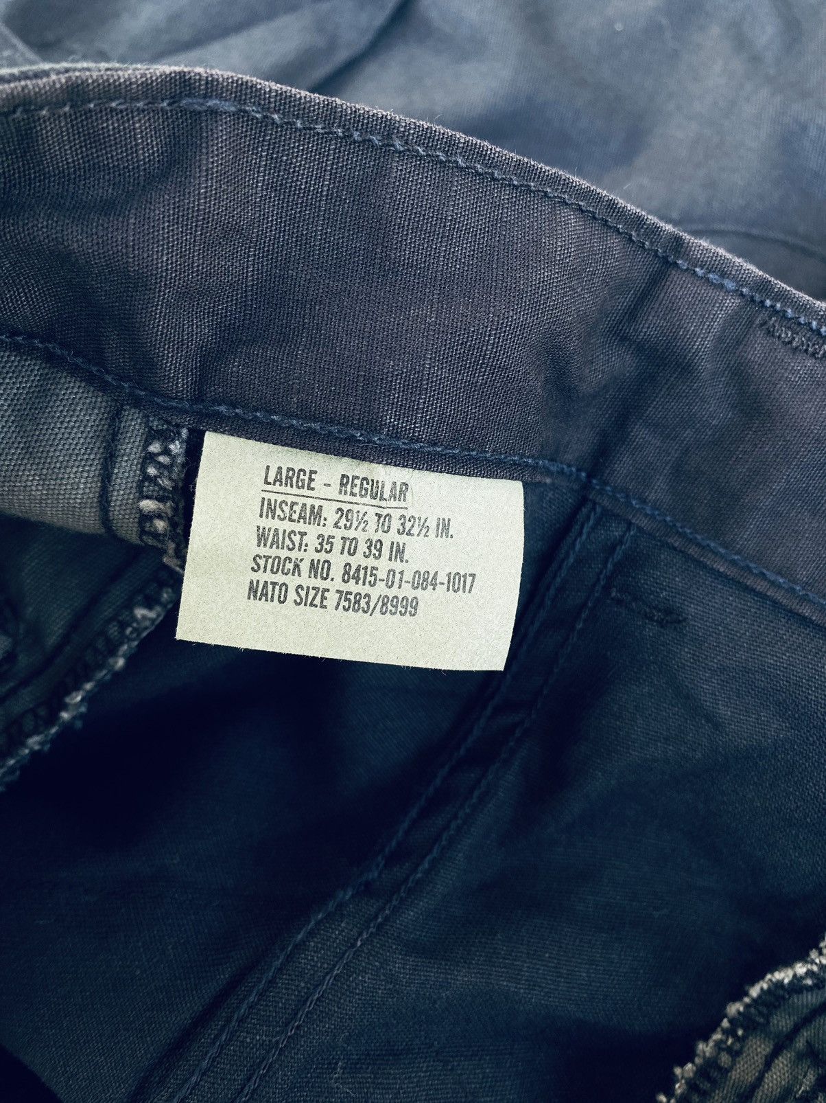Vintage Vintage 80s Us military Trauser Cargo Pants (34-37 inch) Size US 34 / EU 50 - 10 Thumbnail