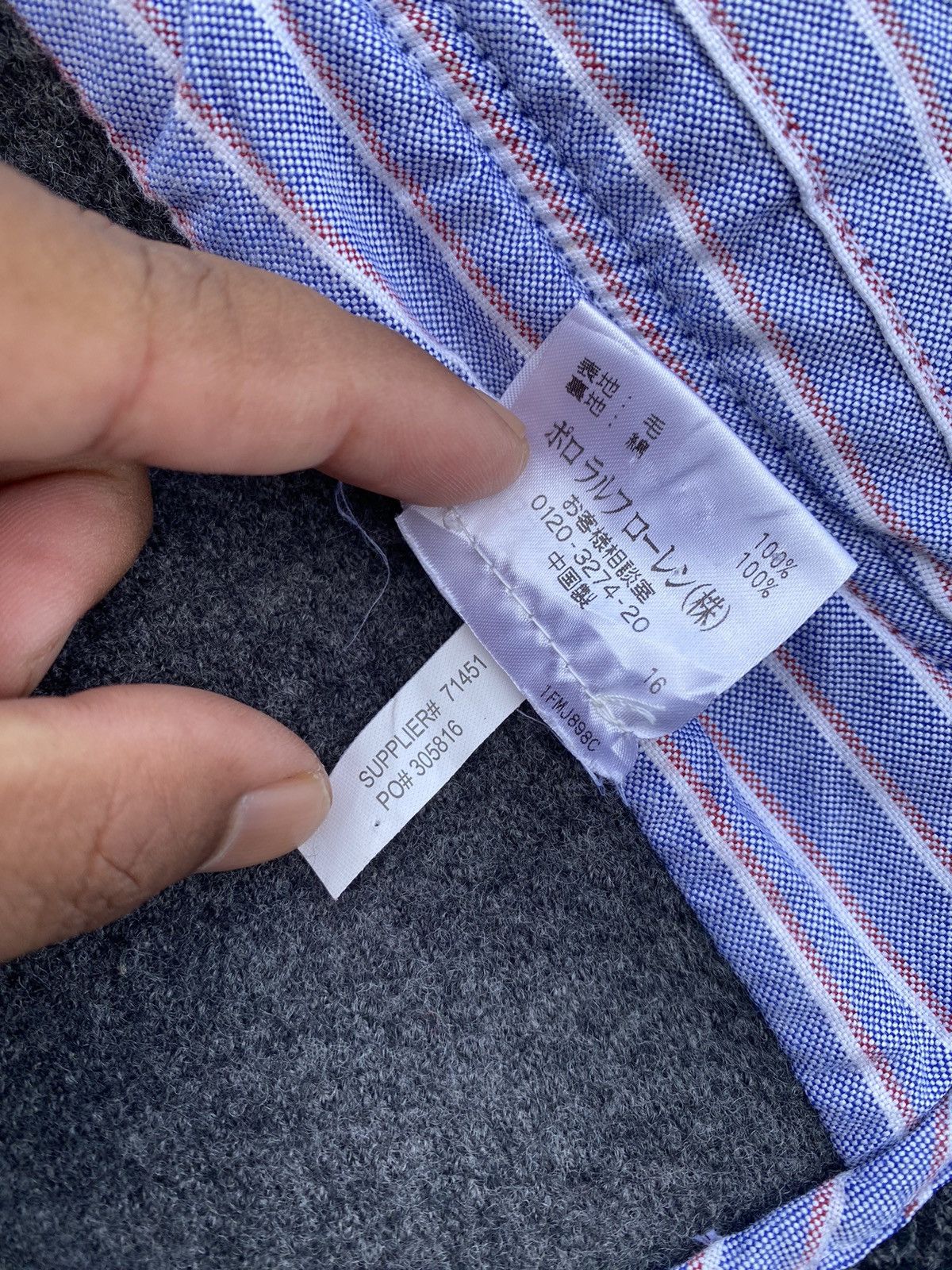 Polo Ralph Lauren Rare Vintage Polo Ralph Lauren Wool Coat/ Jacket Size US S / EU 44-46 / 1 - 13 Thumbnail