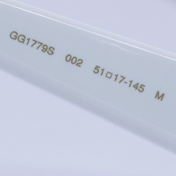 Gucci 🕶️ New Gucci GG1779S 002 White/Grey Sunglasses Size ONE SIZE - 8 Thumbnail