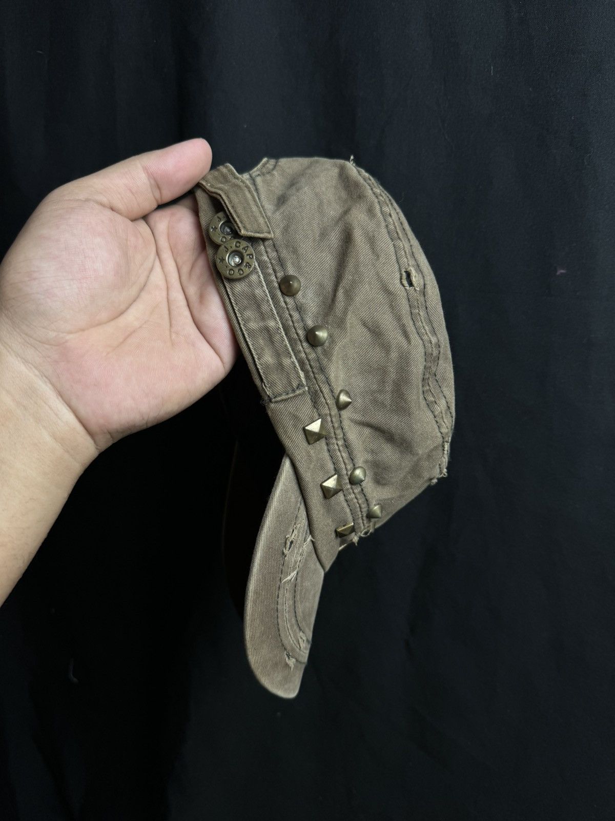 Beauty Beast × If Six Was Nine × Japanese Brand Studded Japanese Distressed Hat Cadet ifsix Lgb style Size ONE SIZE - 4 Thumbnail