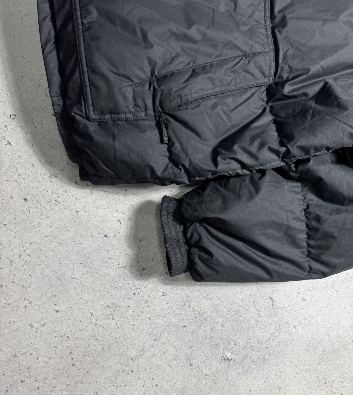 Nike Nike Down Puffer Jacket Black Swoosh Drill Size XL Size US XL / EU 56 / 4 - 3 Thumbnail