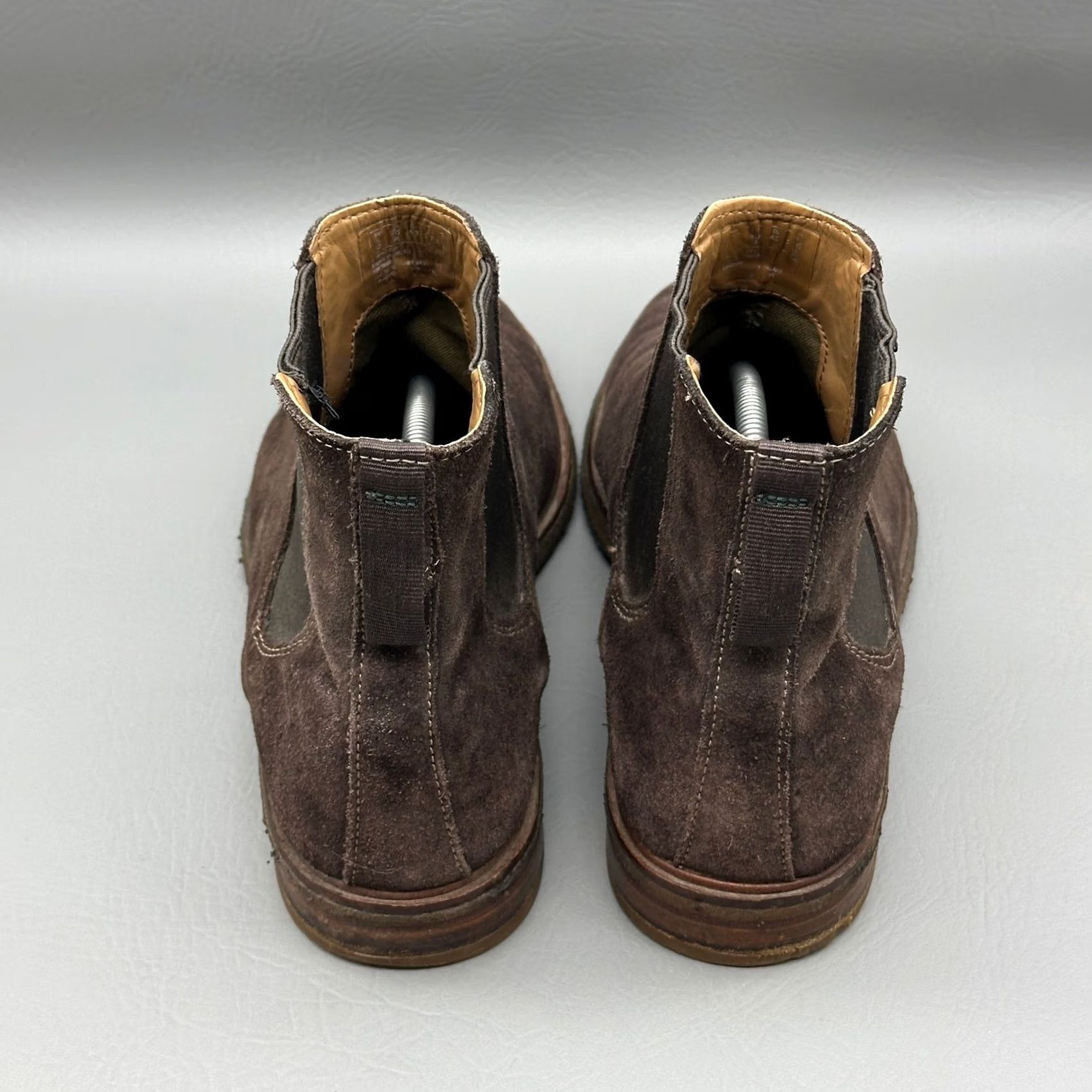 Clarks Clarks Clarkdale Gobi Chelsea Boots Mens 10 M Brown Suede Slip On Ankle Casual Boots Size US 9 / EU 42 - 4 Thumbnail