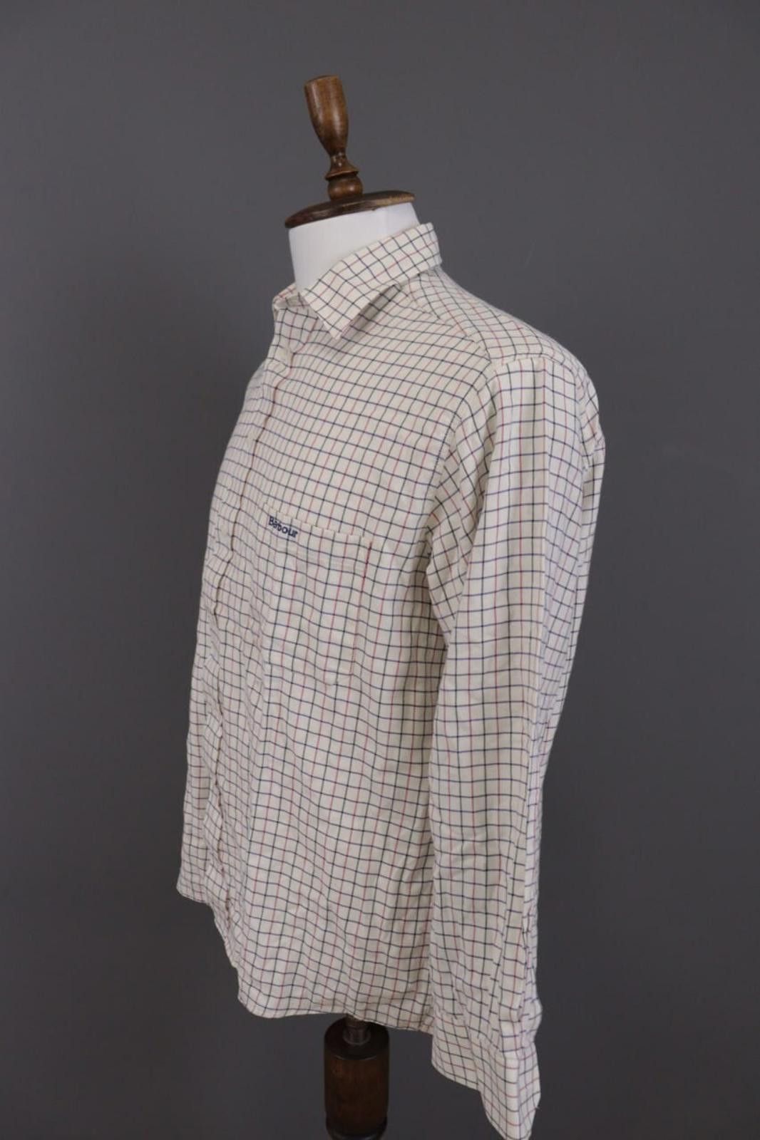 Barbour Barbour Brthold V. Baden White Check Shirt Size 16 Size US M / EU 48-50 / 2 - 5 Thumbnail
