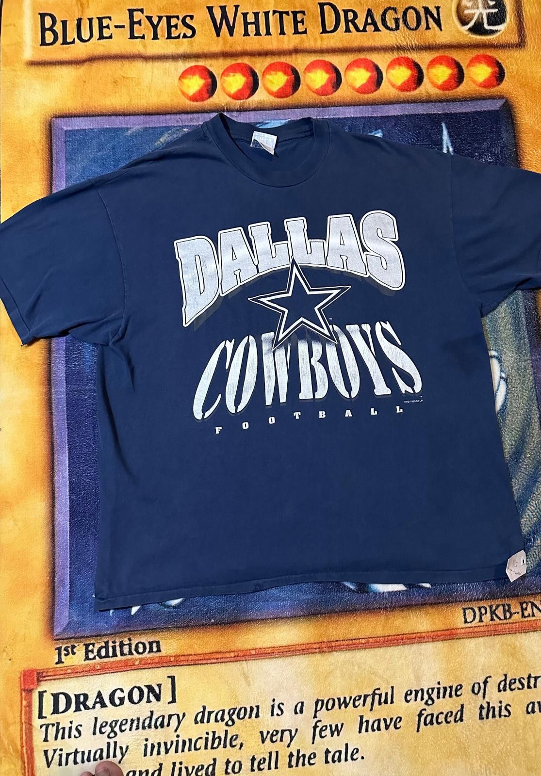 Unknown London Single Stitch 1995 Dallas Cowboys Vintage Logo T-Shirt Size ONE SIZE - 3 Thumbnail