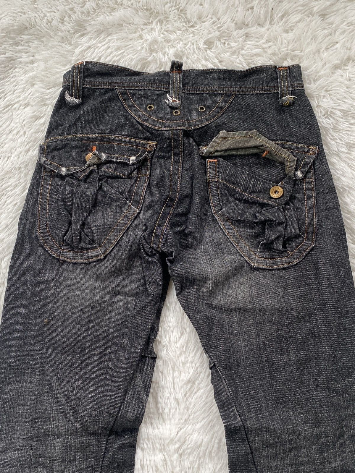 Edwin RARE💥 Stonewash vintage Edwin 505 Bushpant jeans BOOTCUT Size US 29 - 16 Thumbnail