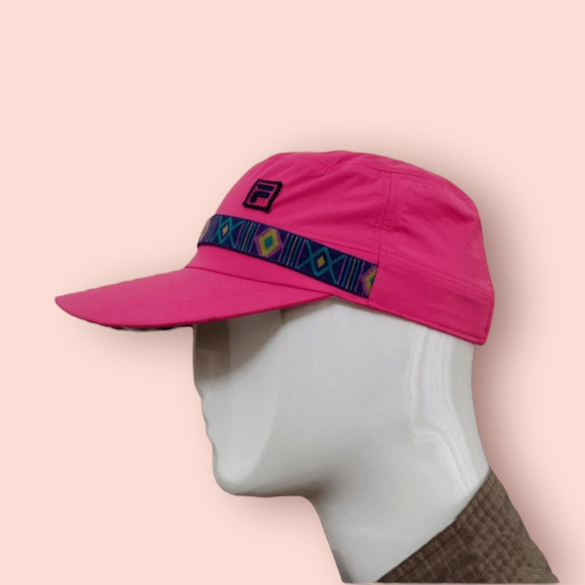 Fila × Native VINTAGE FILA NATIVE/NYLON OUTDOOR CAP Size ONE SIZE - 1 Thumbnail
