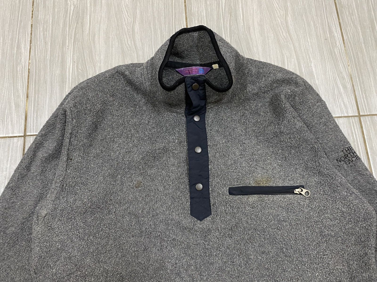 The North Face Purple Label The North Face Purple Label Fleece Jacket Grey –Tech Outdoor Size US M / EU 48-50 / 2 - 5 Thumbnail