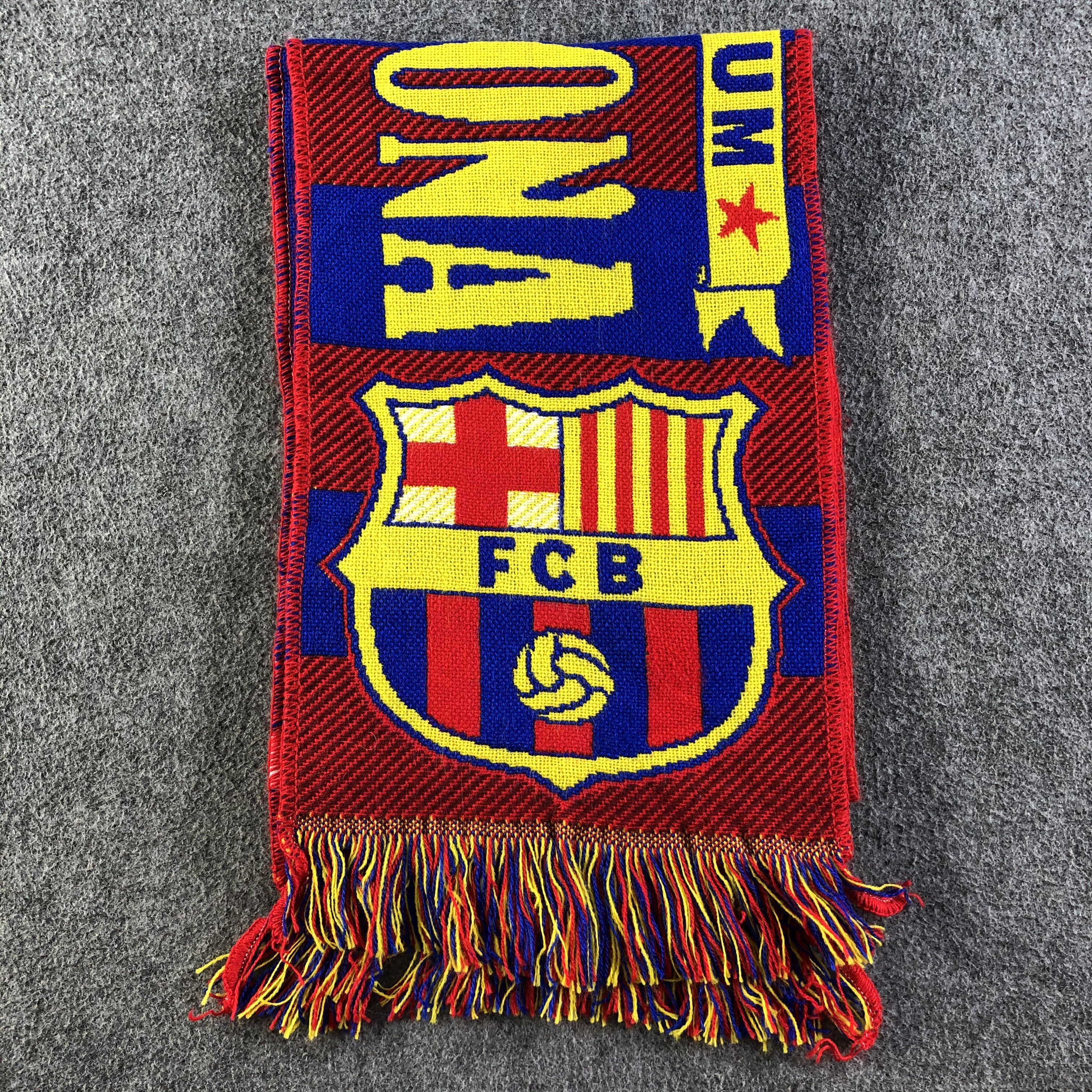 Vintage Barcelona Scarf / Muffler / Neckwear P615 Size ONE SIZE - 2 Thumbnail