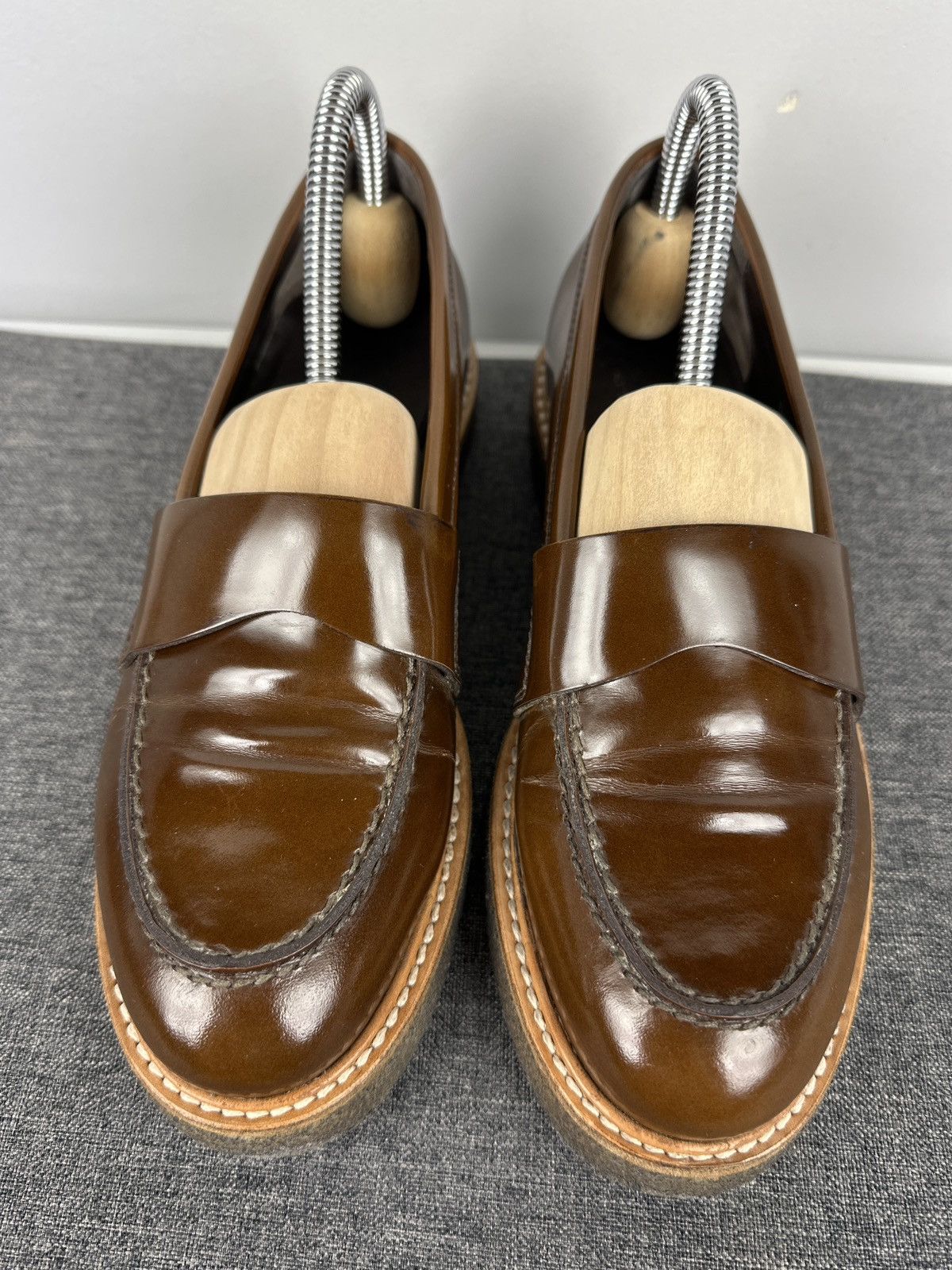 AGL AGL Attilio Giusti Leombruni Patent Leather Loafers Women’s Size US 6 / IT 36 - 5 Thumbnail