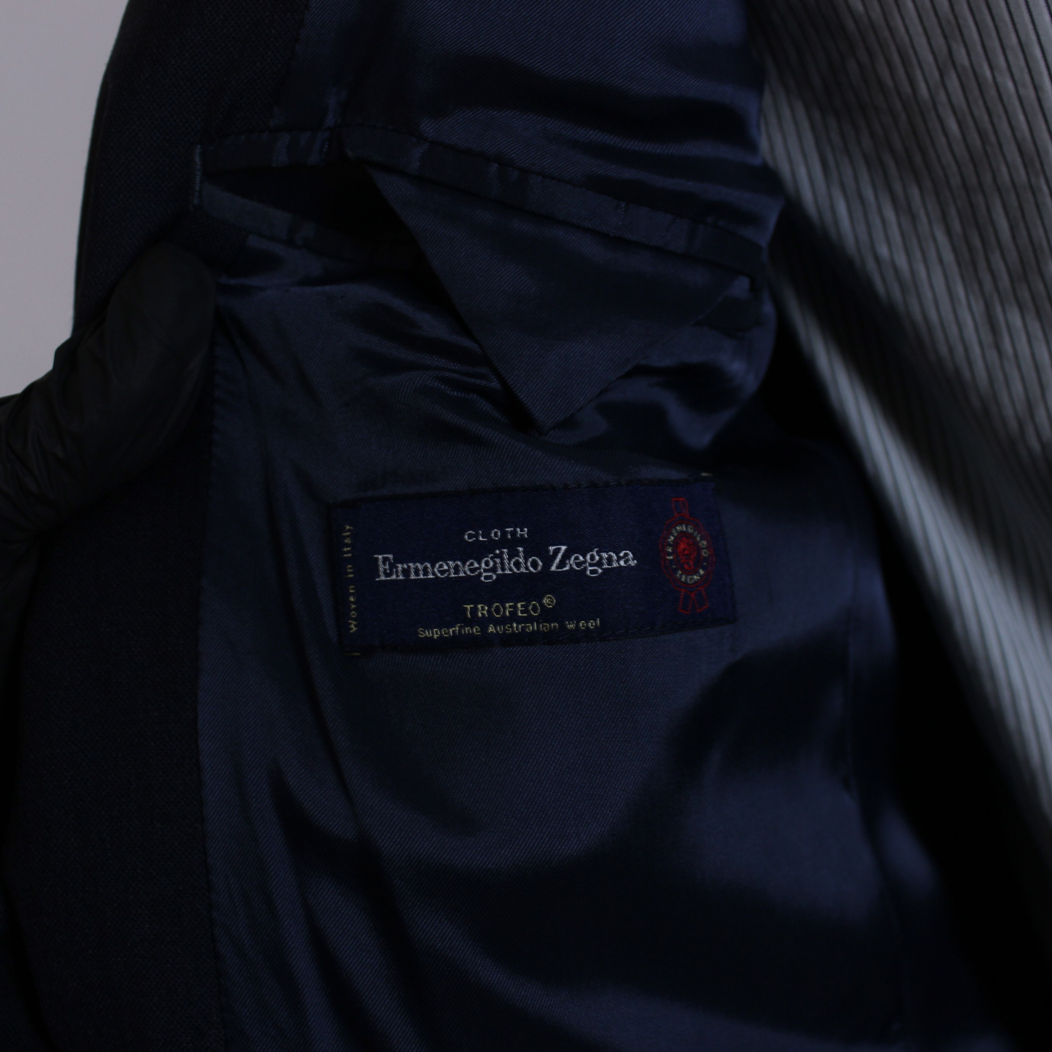 Ermenegildo Zegna Ermenegildo Zegna vintage blazer wool men 40" R navy blue Size 40R - 3 Thumbnail