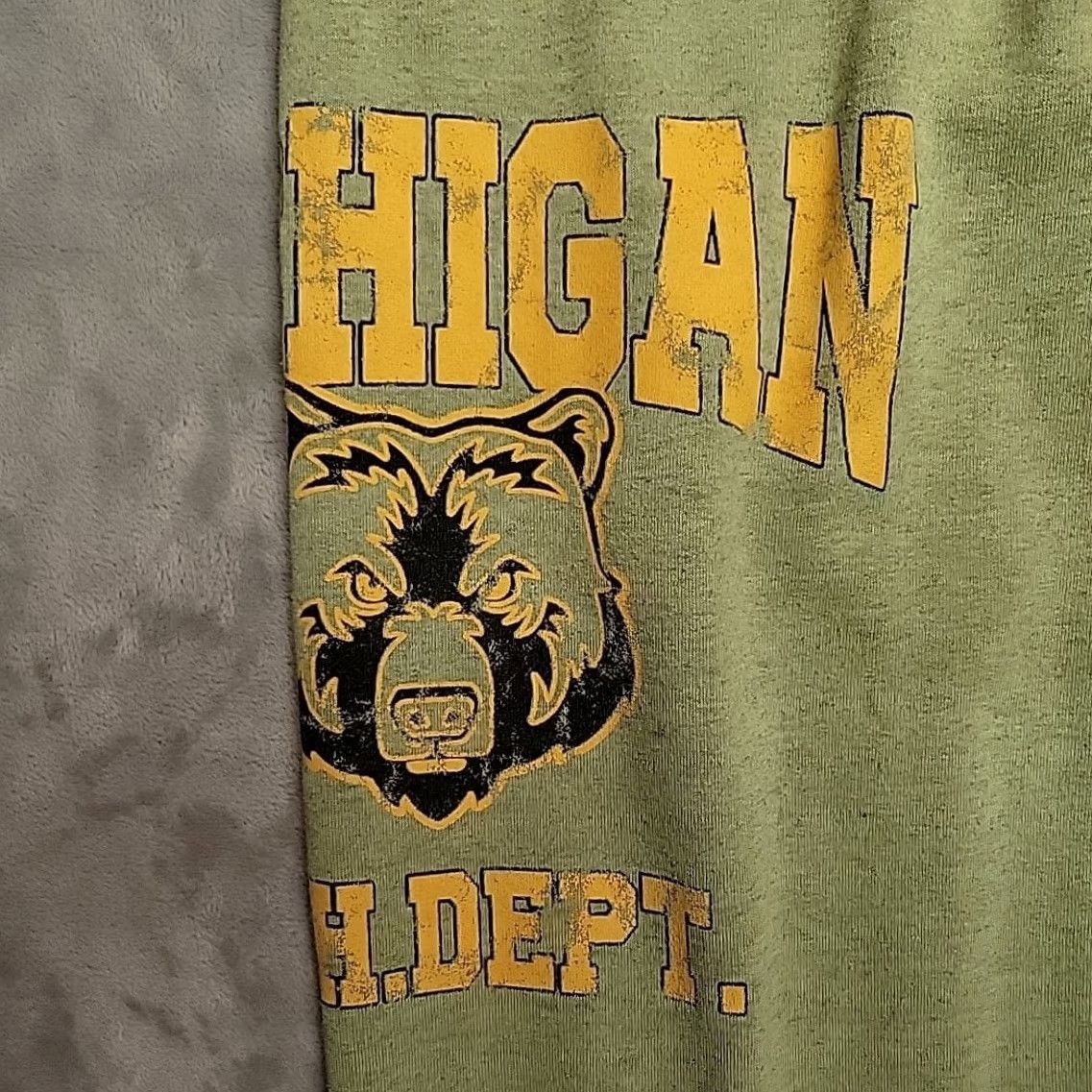 Urban Outfitters Urban Outfitters Sweatpants Mens M Green Michigan 48 Graphic Lounge Collegiate Size US 31 - 5 Thumbnail