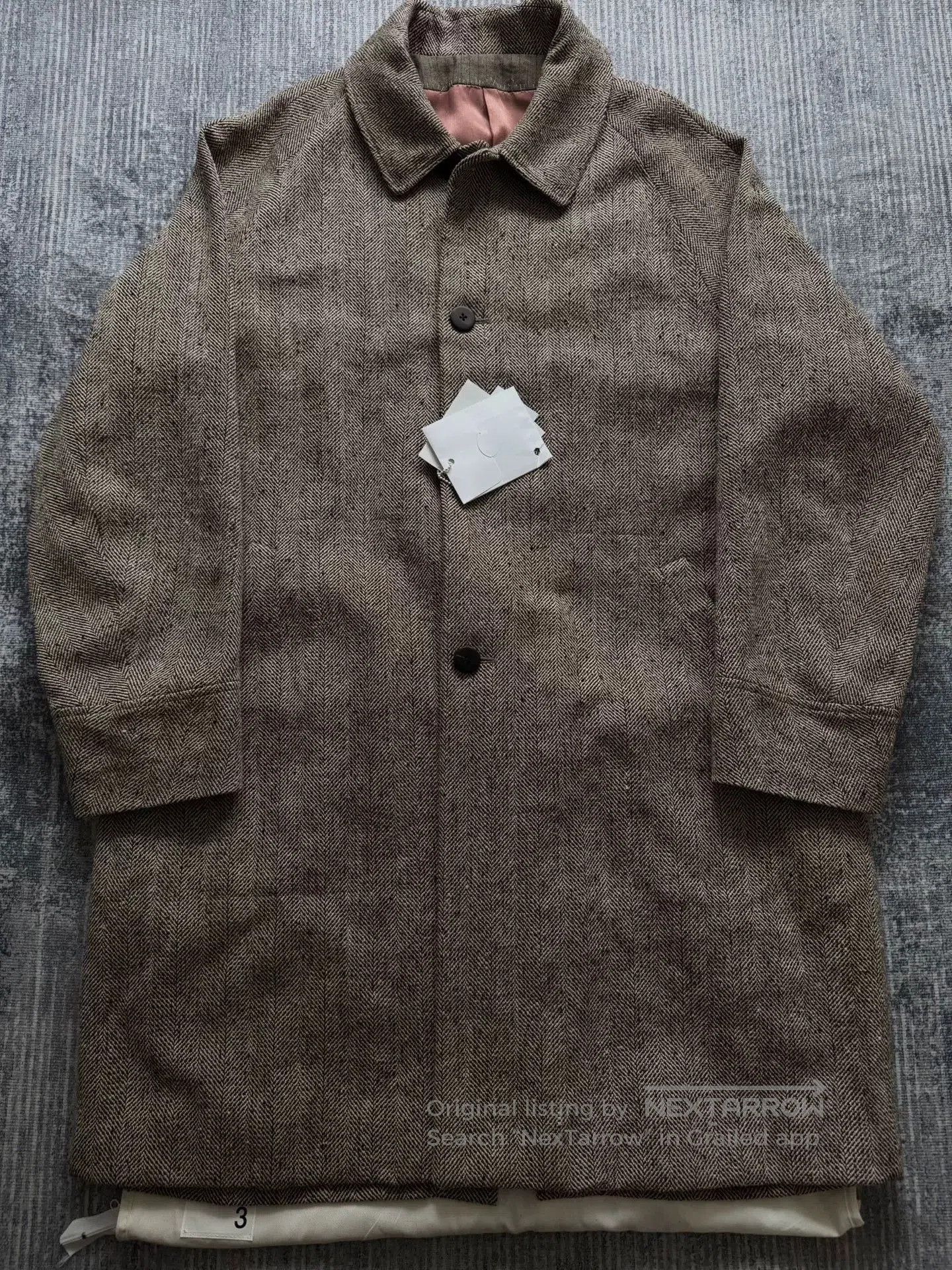 Visvim visvim remi coat in houndstooth tweed. Size US M / EU 48-50 / 2 - 1 Thumbnail
