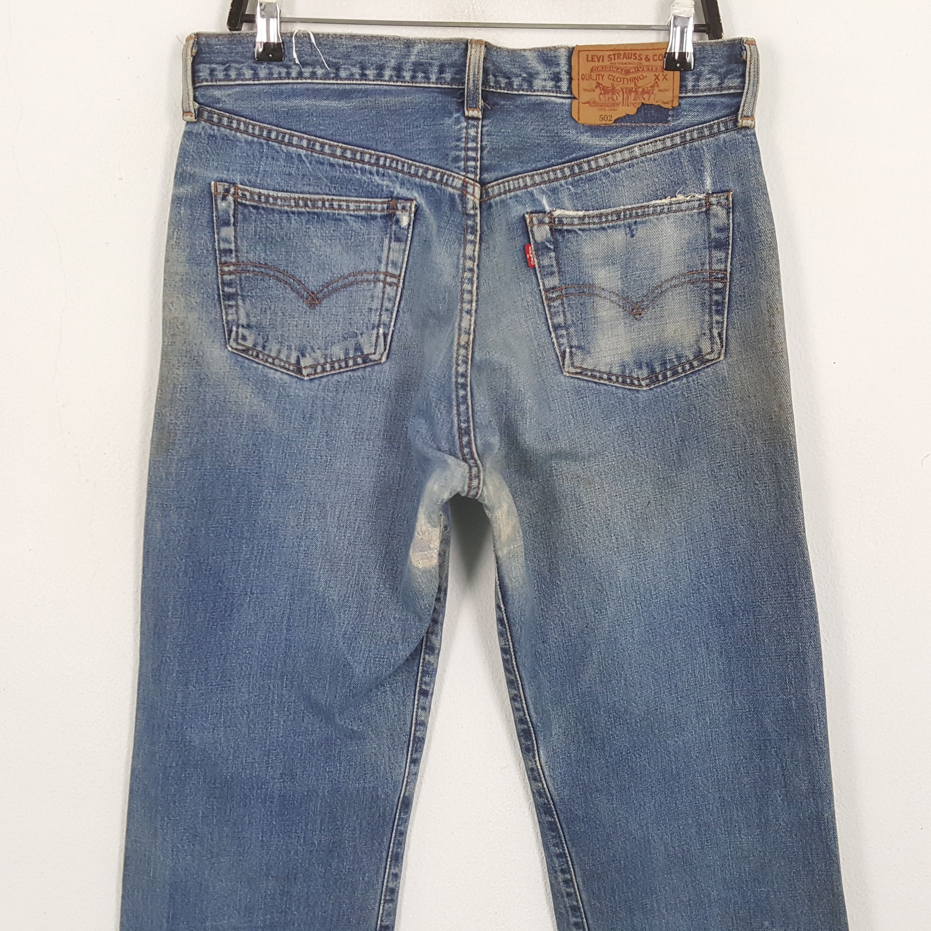 Levi's × Vintage LEVI'S Streetwear Style Distressed Jeans Size US 31 - 2 Thumbnail