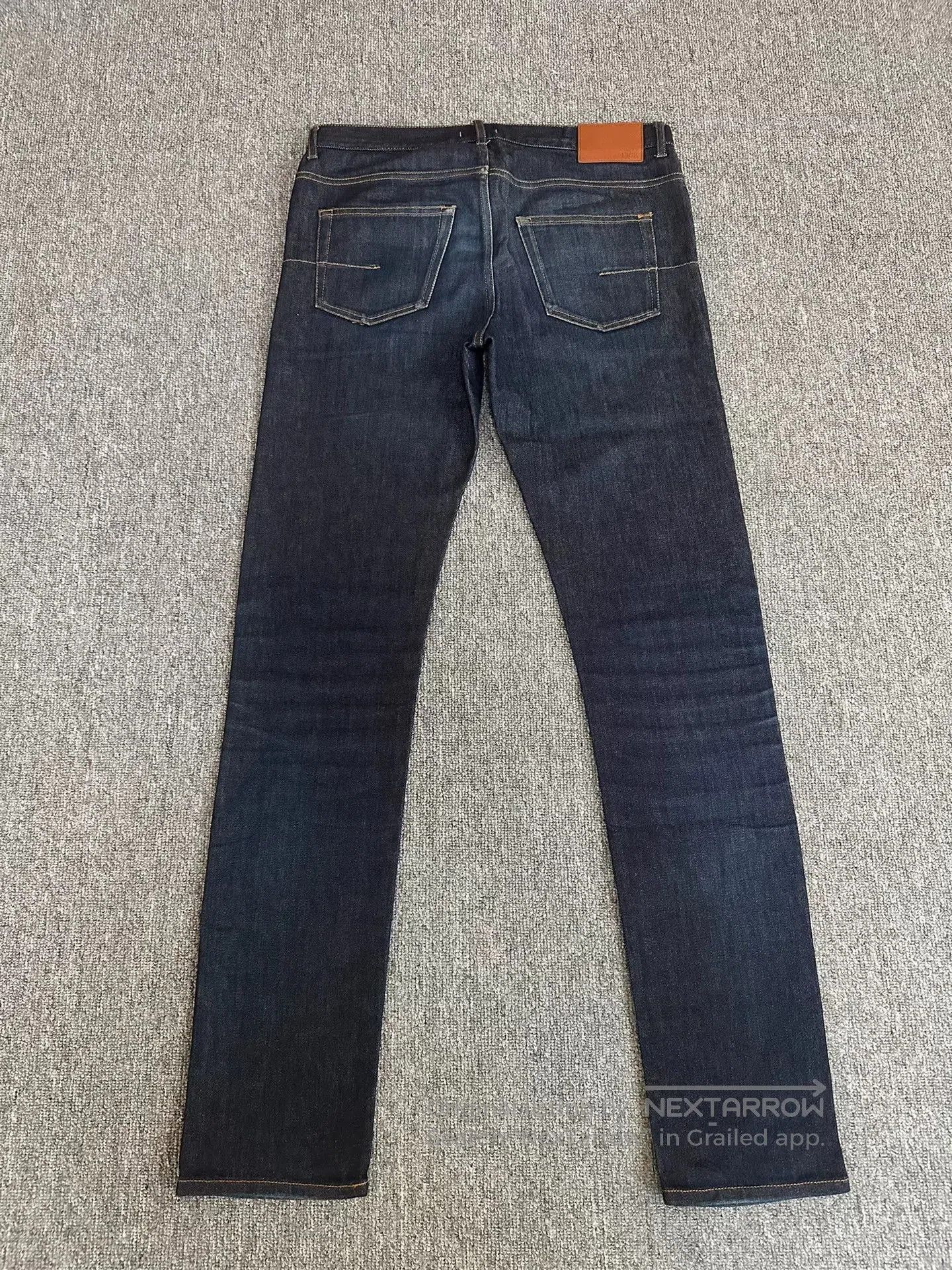 Dior Dior 19ss KAWS Embroidered Bee Raw Jeans. Size US 31 - 4 Thumbnail
