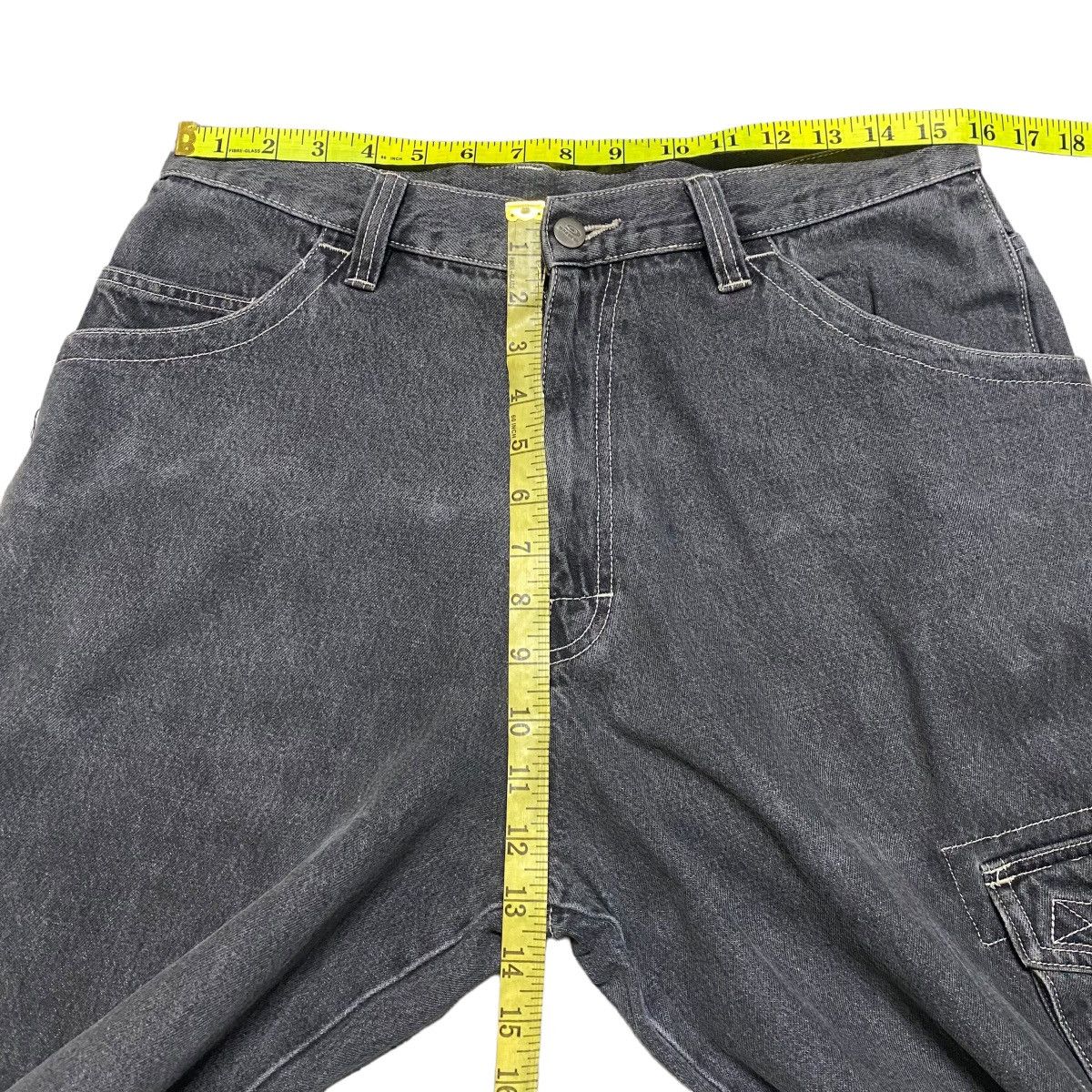 Vintage Vintage Y2K Piko Denim Wide Baggy Jeans Size US 31 - 19 Thumbnail