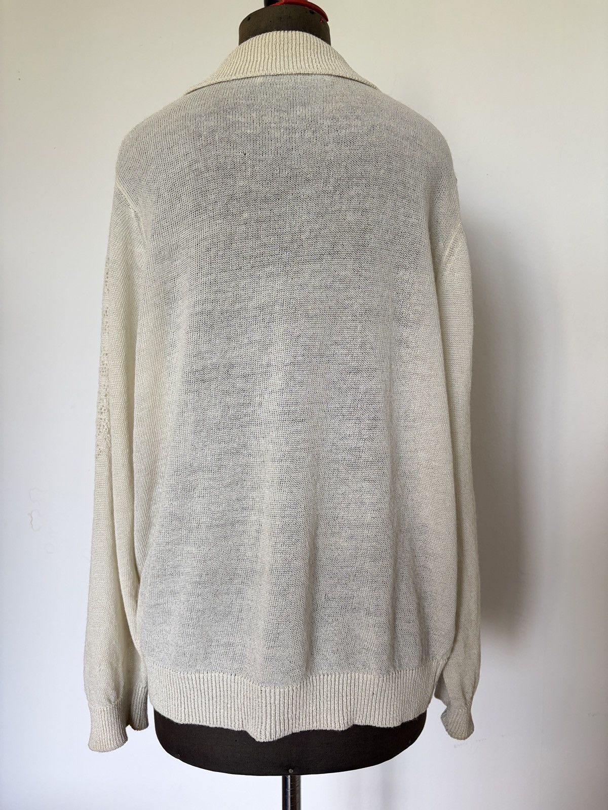 Our Legacy Our Legacy Lace Knit Piquet Polo(61% Wool) Size US M / EU 48-50 / 2 - 6 Thumbnail