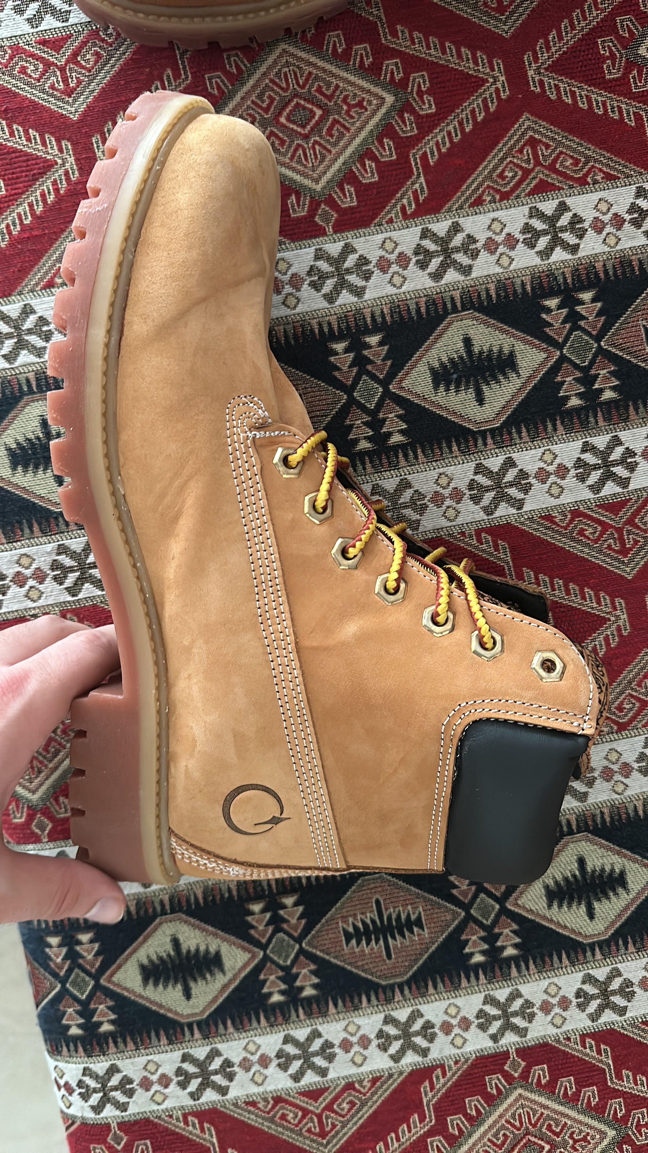 Derschutze Derschütze "yasmin v3" Boots Size 45 Timberland Style Size US 11 / EU 44 - 14 Thumbnail