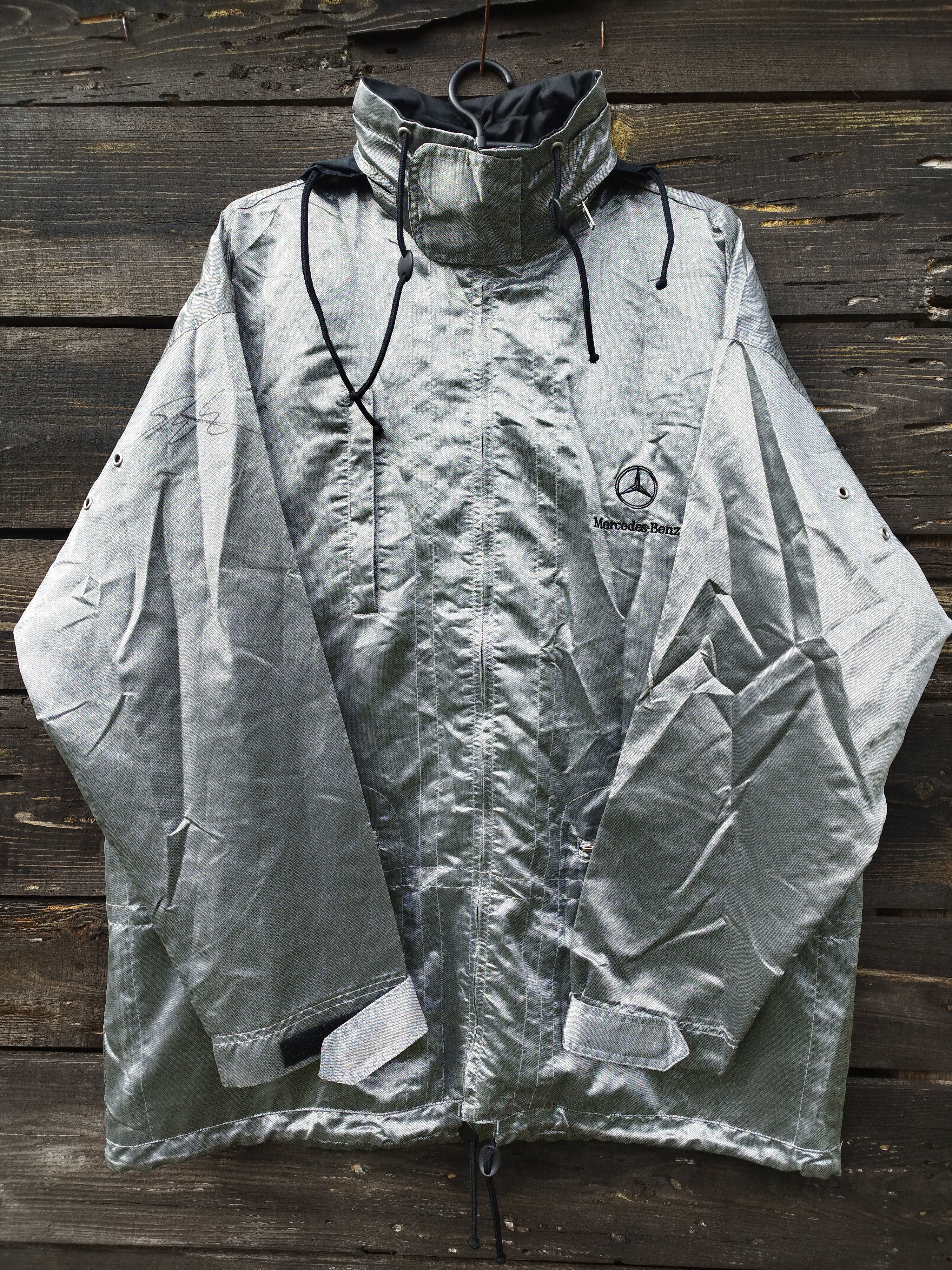 Mercedes-Benz Mercedes-Benz Nylon Jacket HAND-SIGNED by Michael Schumacher Size US M / EU 48-50 / 2 - 1 Thumbnail