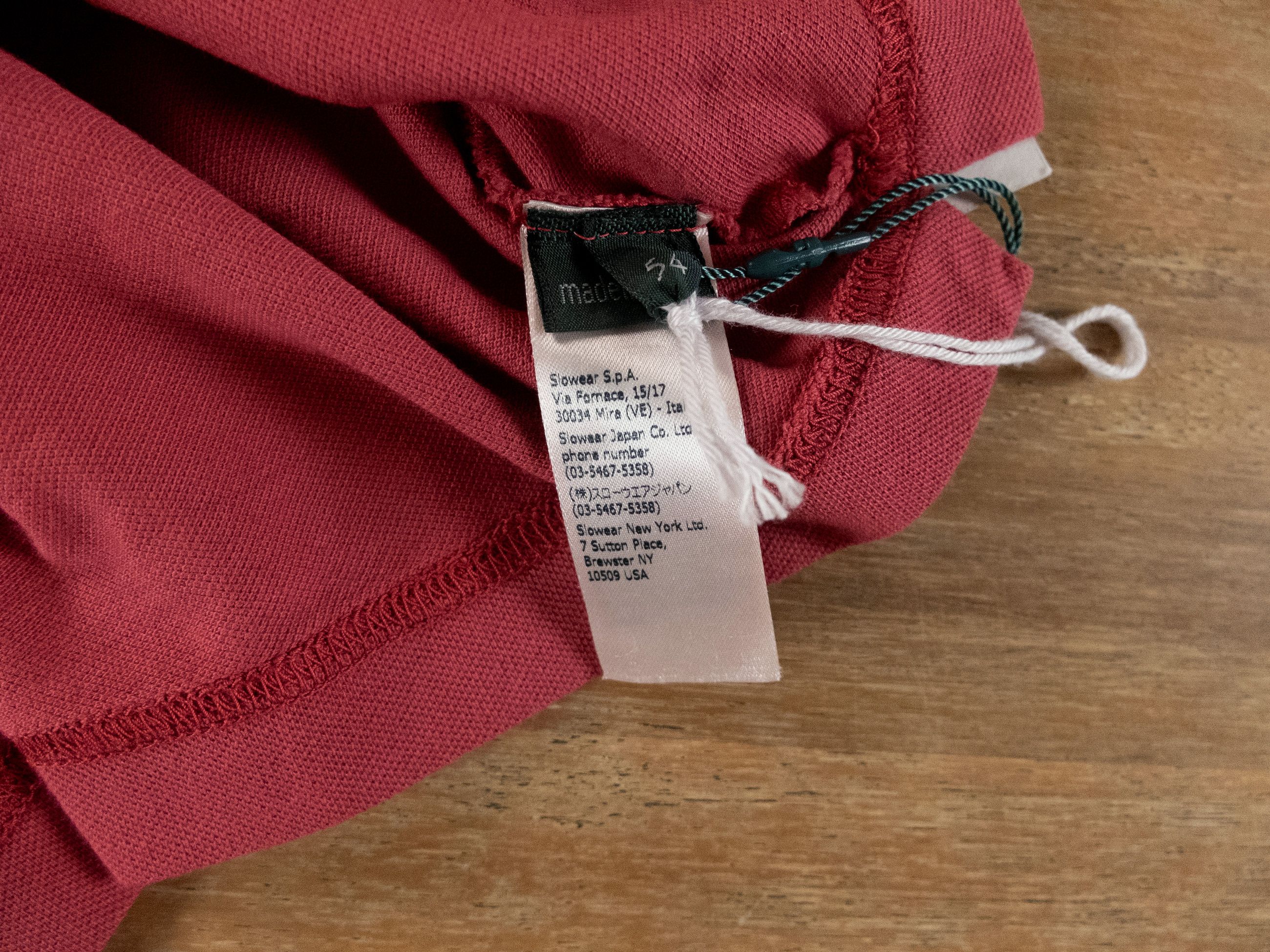 Zanone ZANONE solid red knit cotton t-shirt Size XXL / 54 IT q Size US XXL / EU 58 / 5 - 4 Thumbnail