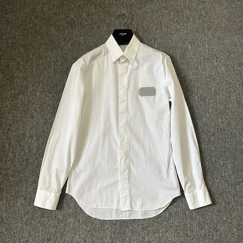 Dior Dior size 37 23ss slogan logo shirt 2501-Nextarrow Size US M / EU 48-50 / 2 - 1 Thumbnail