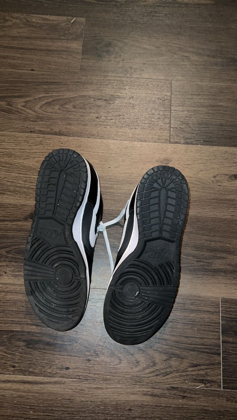 Nike Nike Dunk Low Black White Size US 11 / EU 44 - 4 Thumbnail
