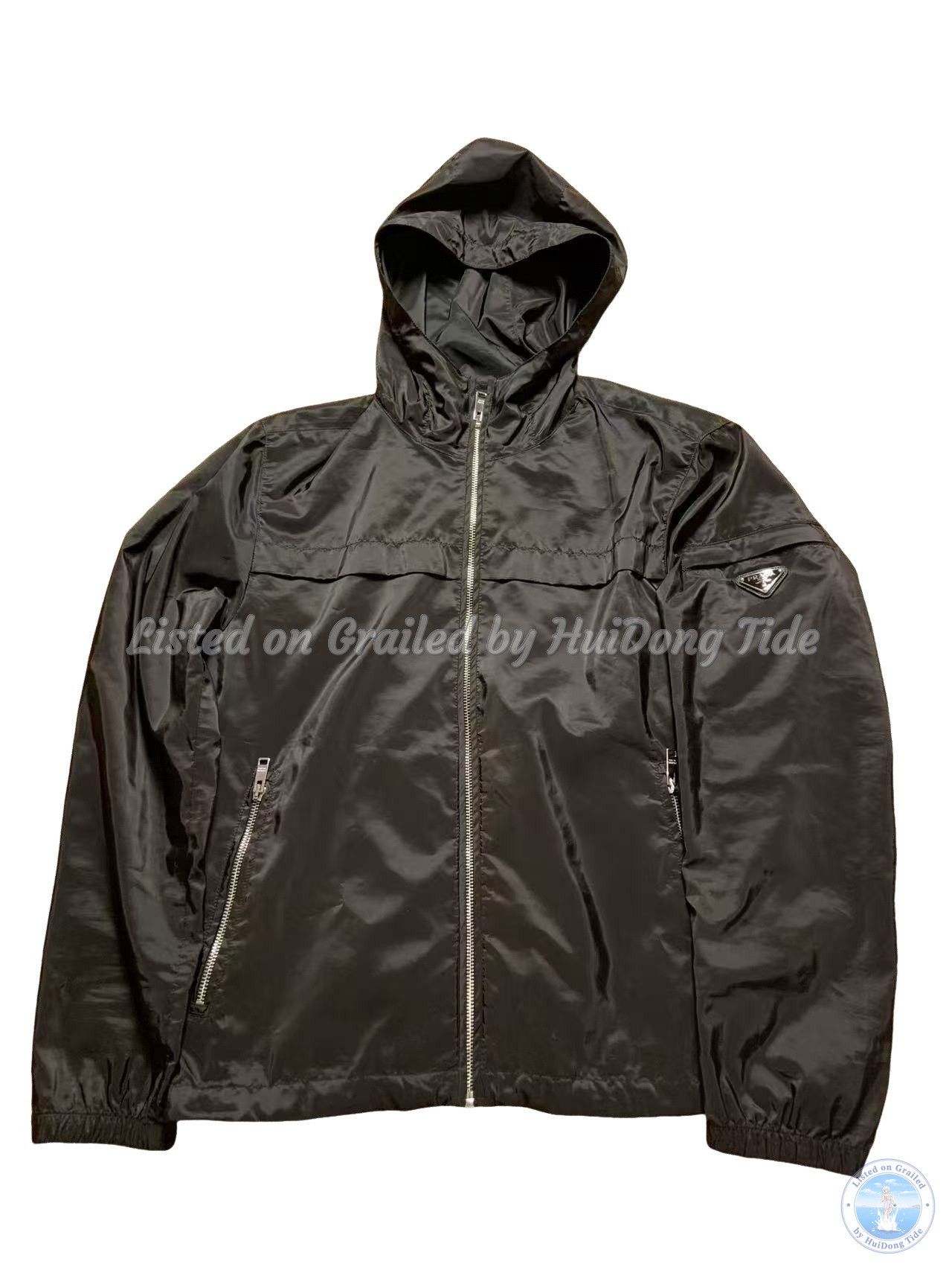 Prada 00s Prada Virgin Wool Nylon Zip Jacket ysl gucci tom ford