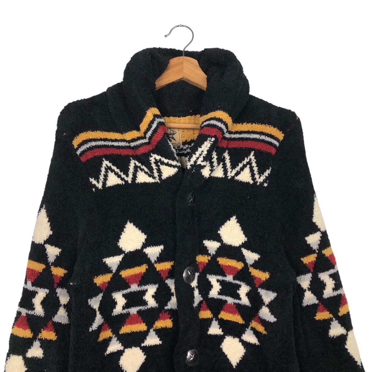Hysteric Glamour 📌Vintage Fleece Jacket Navajo Native Design 291295 Homme Size US M / EU 48-50 / 2 - 4 Thumbnail