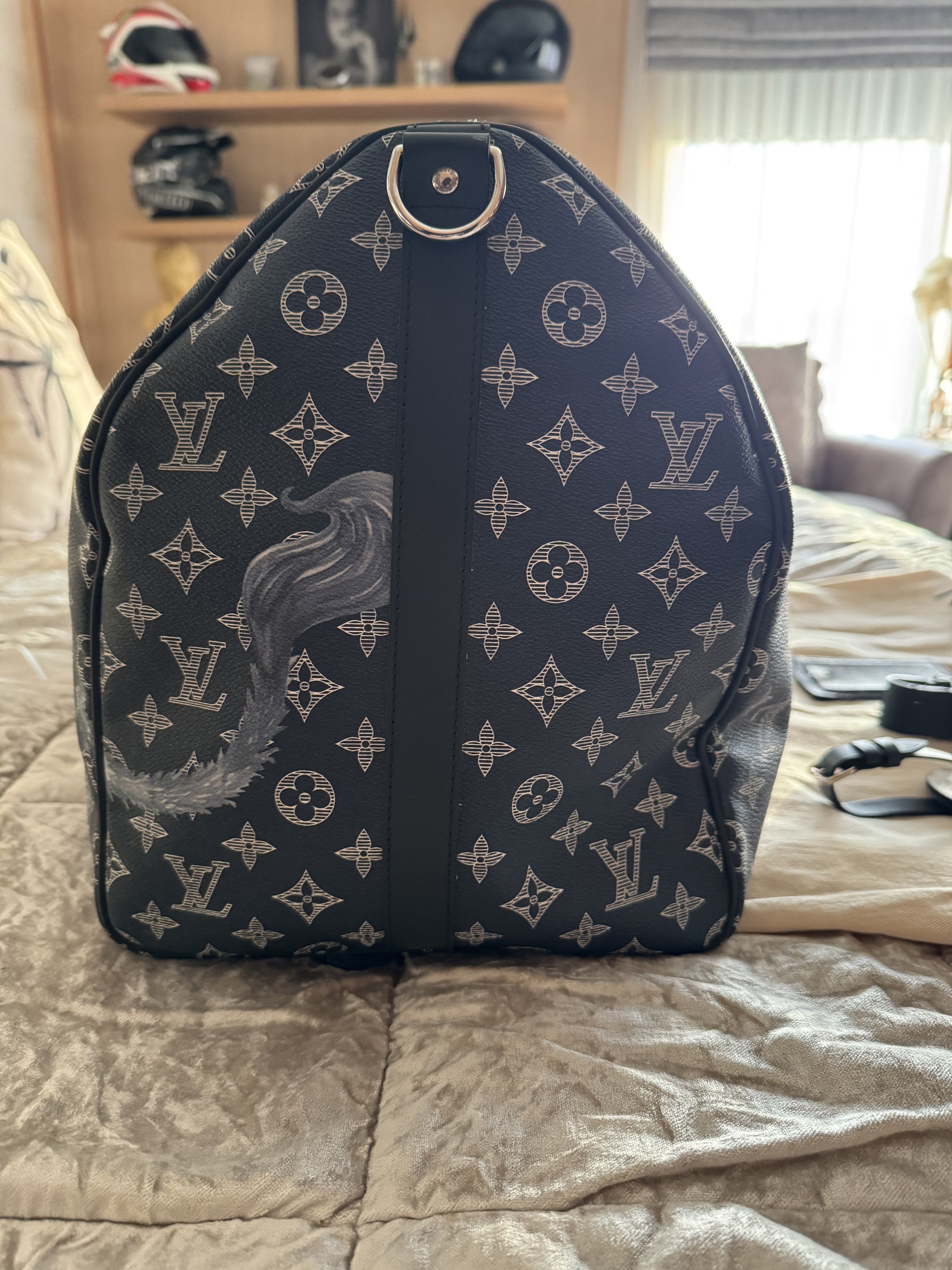 Louis Vuitton Louis Vuitton SS17 Chapman Collection Lion Keepall 55 Size ONE SIZE - 3 Thumbnail