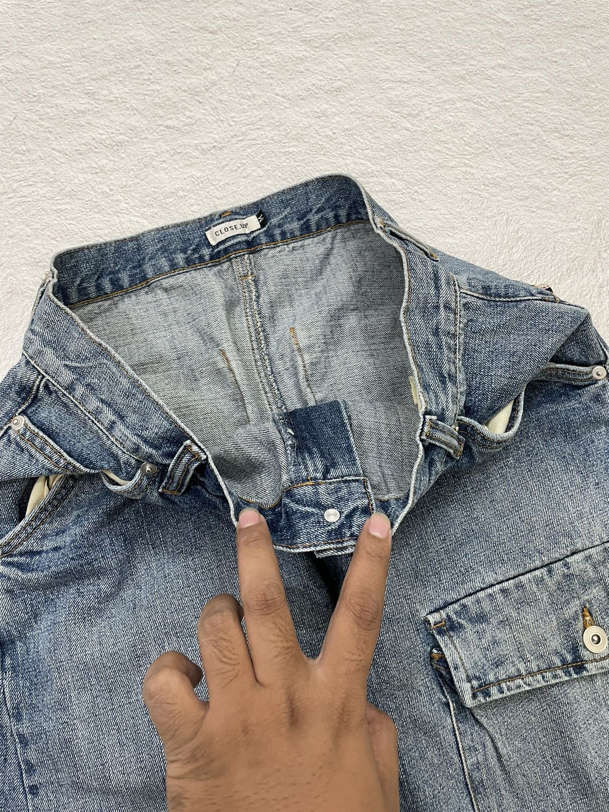 Hysteric Glamour CloseUp japan Bootcut Big Pocket denim Size US 31 - 4 Thumbnail