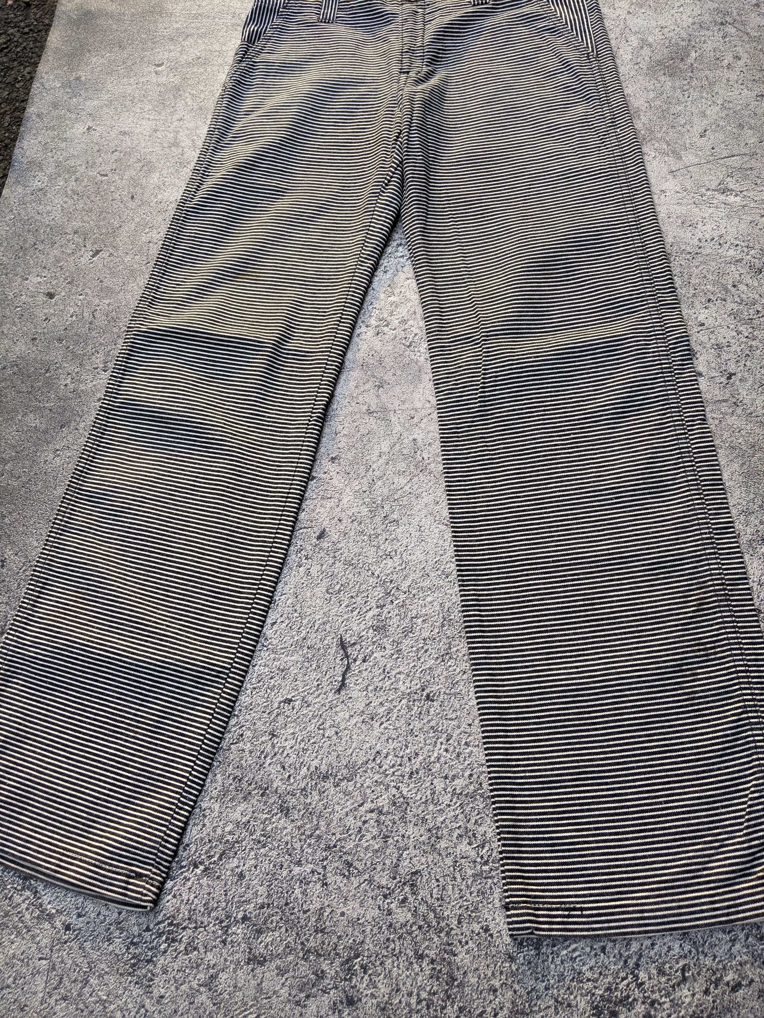 Japanese Brand × Johnbull John Bull Kojima Factory Japan Prisoner Hickory Stripe Pants Size 30" / US 8 / IT 44 - 11 Thumbnail