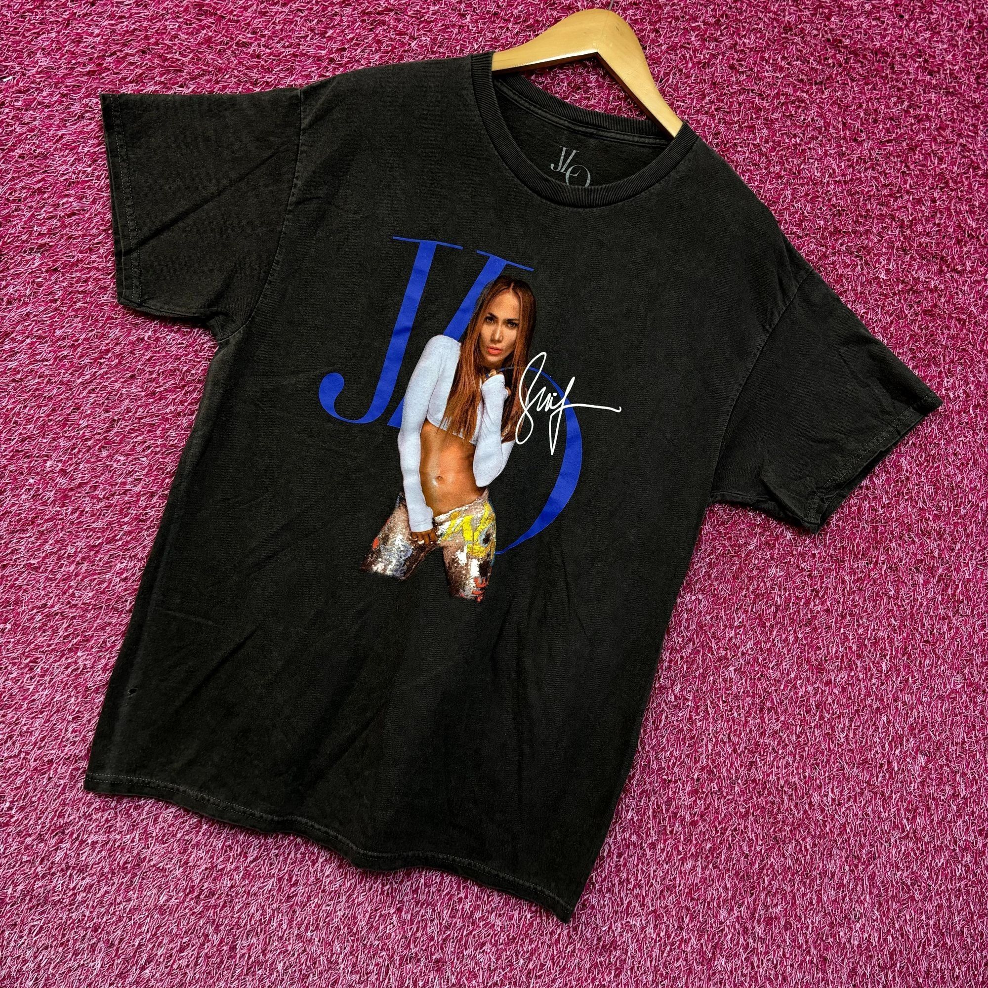 Jennifer Lopez Jennifer Lopez JLO Signature Poster Dance Pop Tee M/L Size US L / EU 52-54 / 3 - 3 Thumbnail