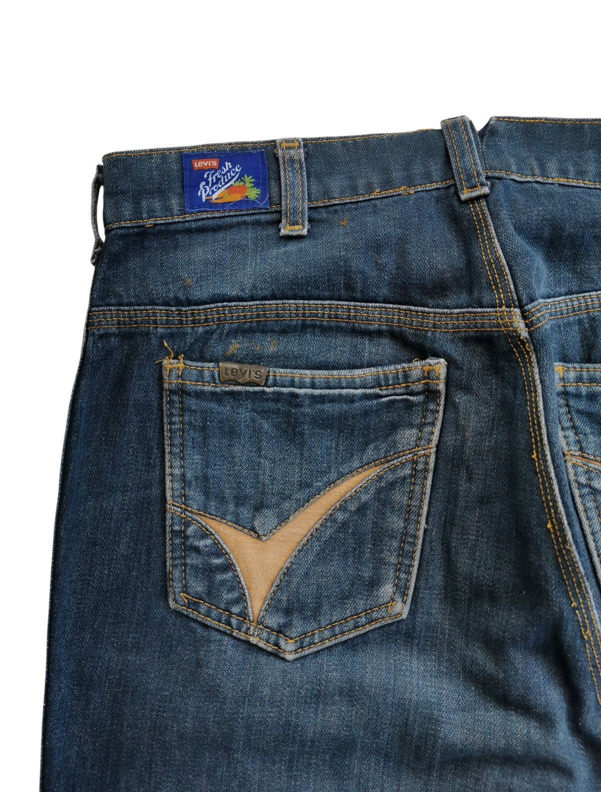 Levi's 1970's Levi's "fresh produce" Denim Jeans Size US 30 / EU 46 - 5 Thumbnail